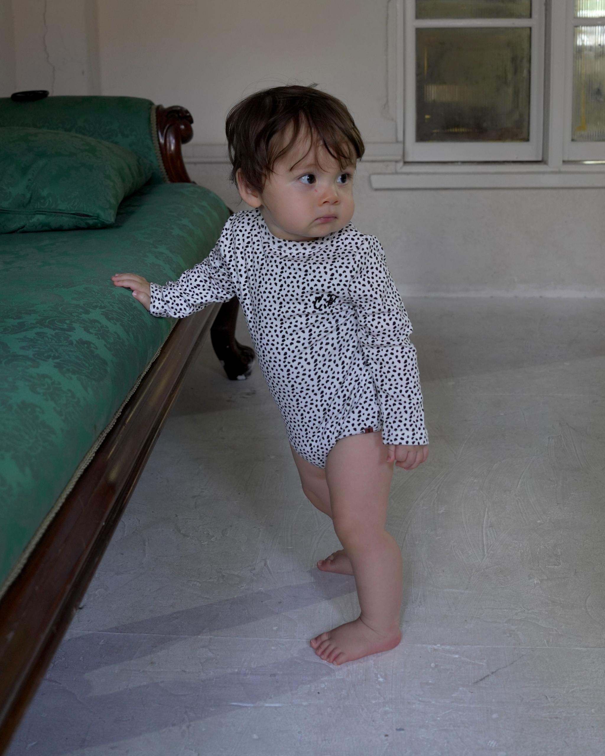 【 9.11 21:00 Launch 】CAMILAPOLE Dalmatian Dot Romper
