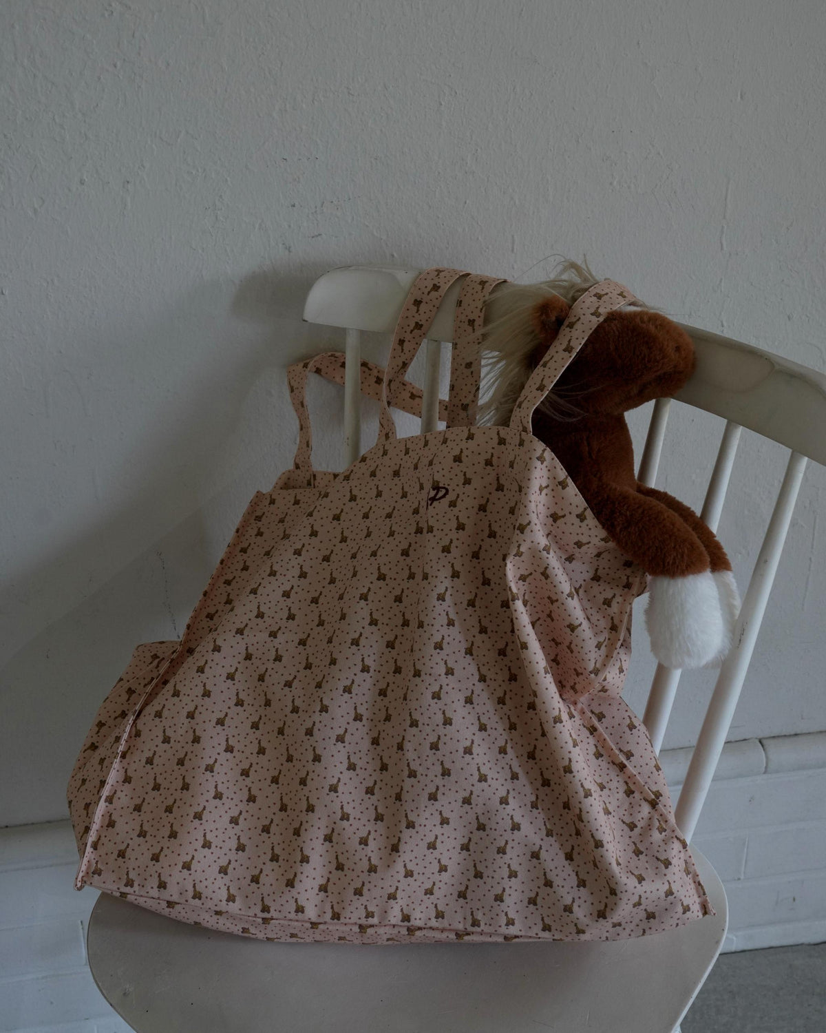 【 9.11 21:00 Launch 】CAMILAPOLE Caramel Giraffe Tote