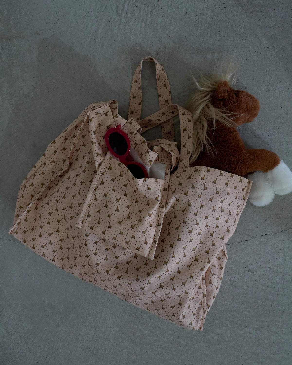 【 9.11 21:00 Launch 】CAMILAPOLE Caramel Giraffe Tote
