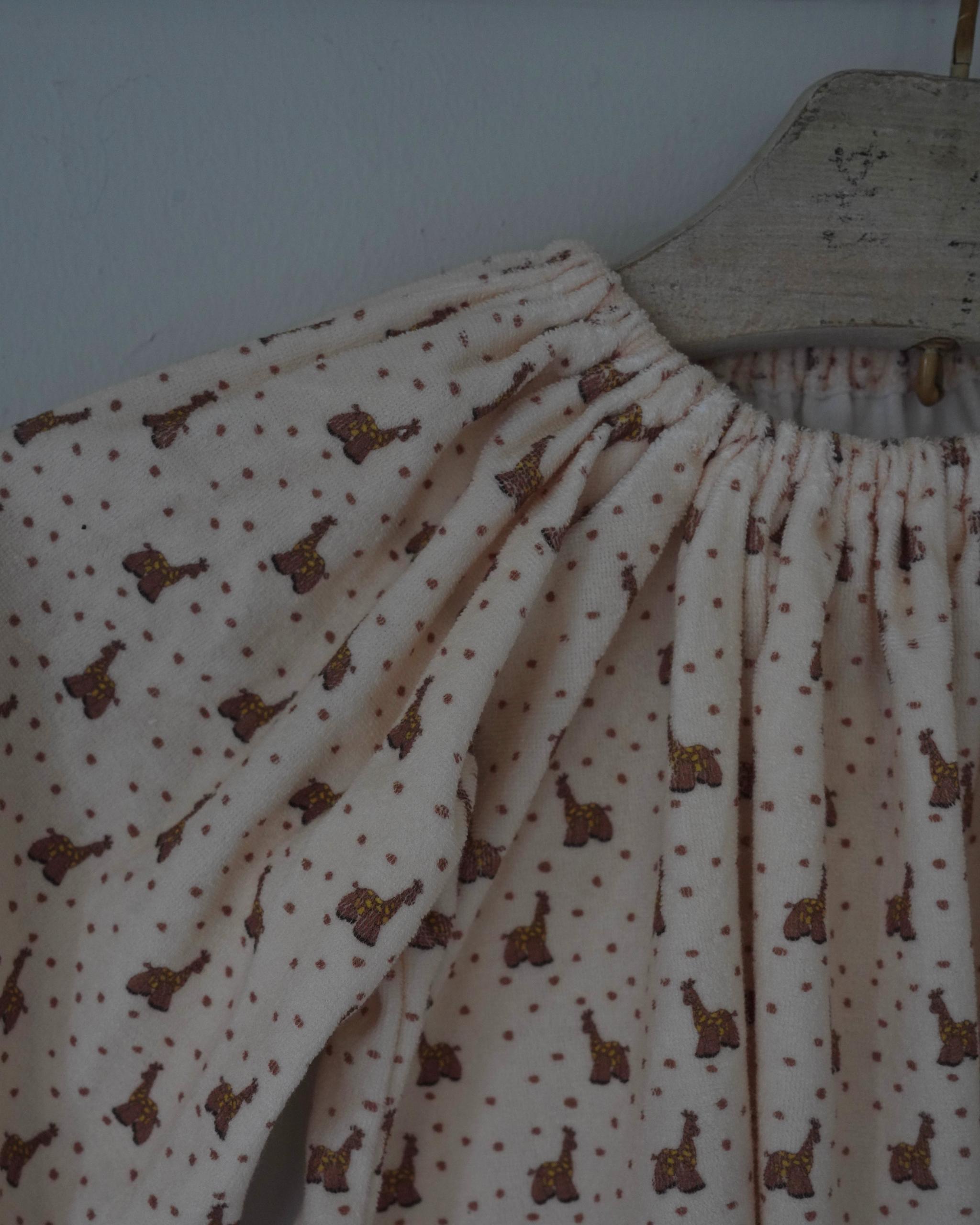 【 9.11 21:00 Launch 】CAMILAPOLE Caramel Giraffe Smock Top