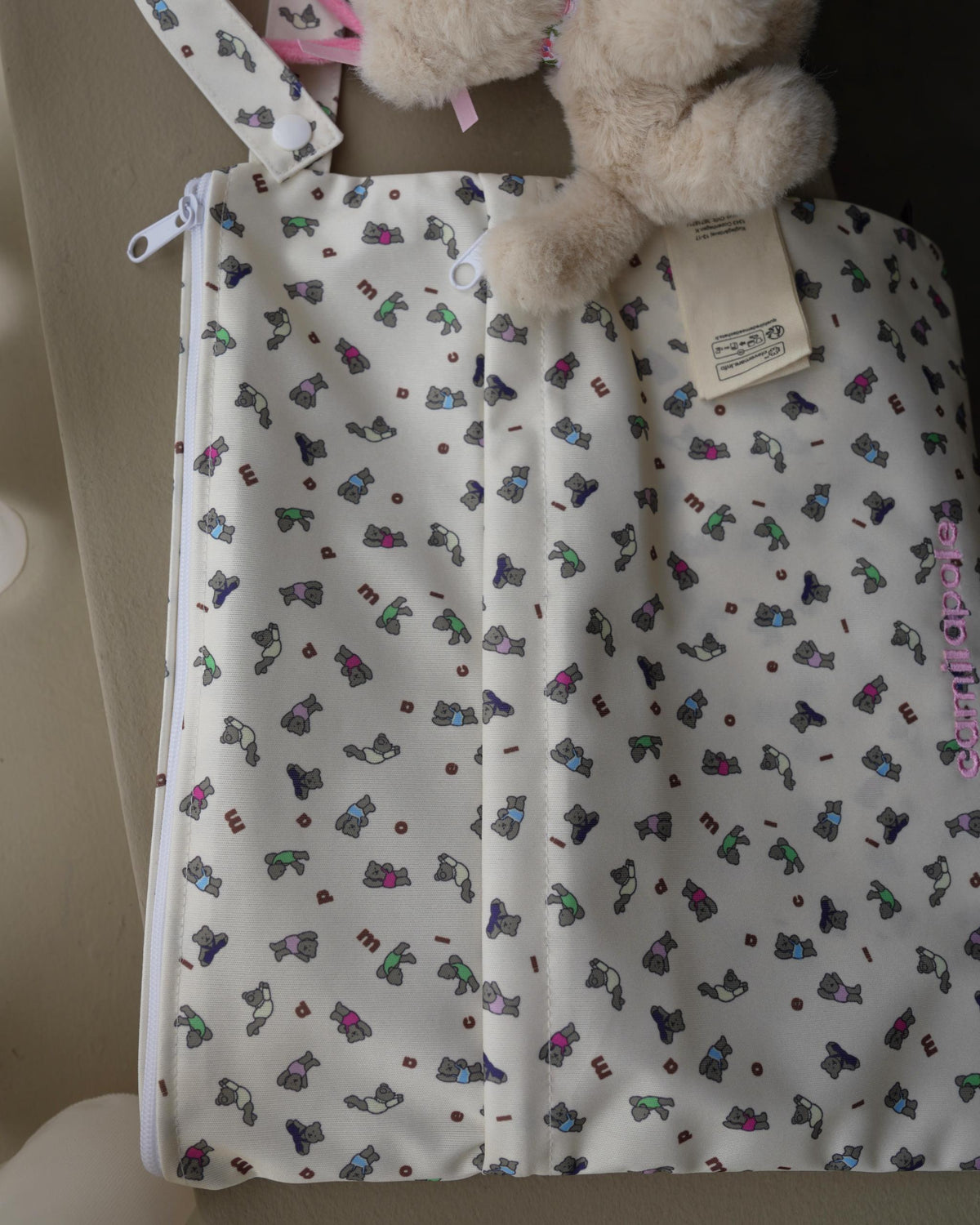 【POPUP先行/10.16 NEW】CAMILAPOLE TEDDY WATERPROOF MULTI POUCH