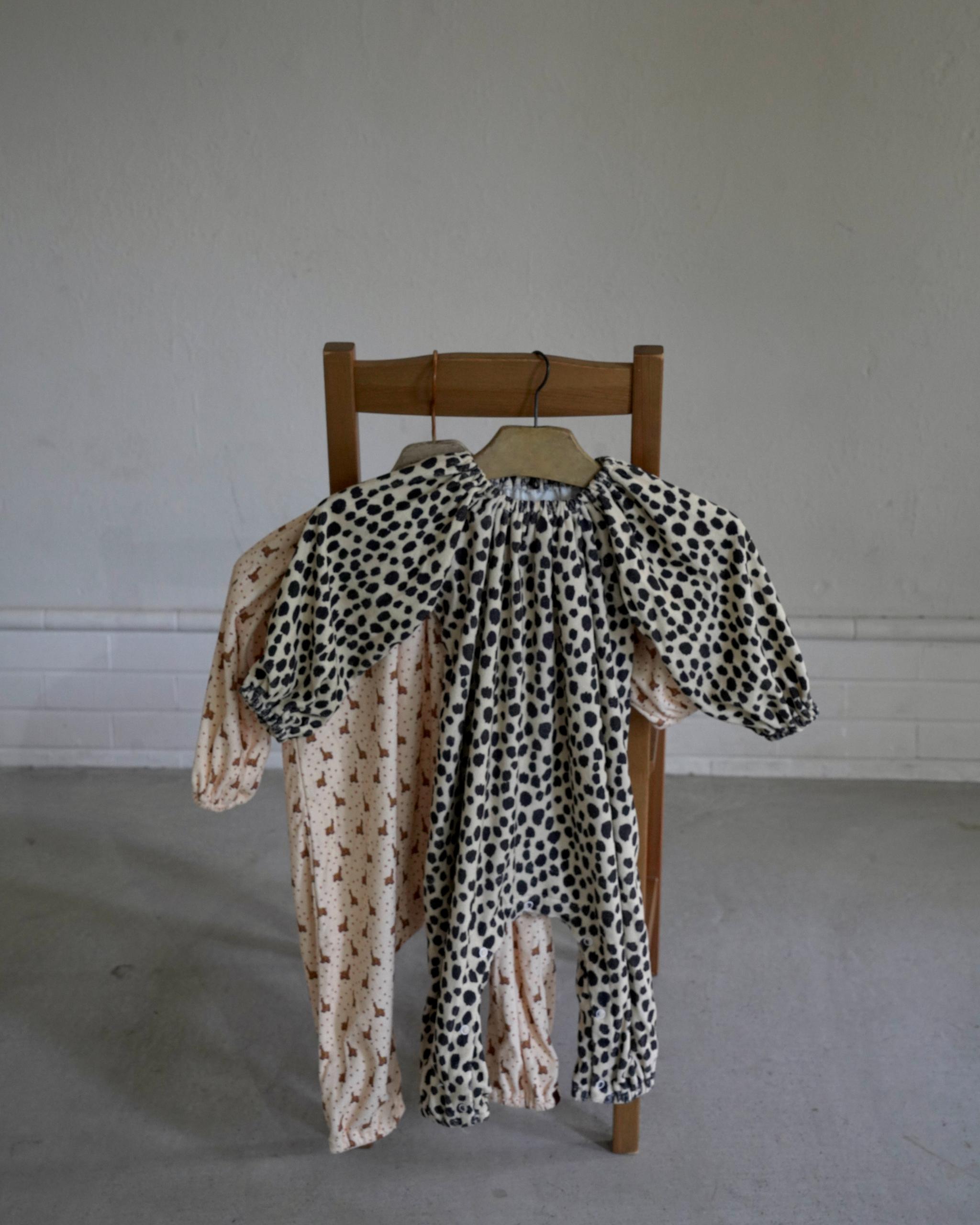【 9.11 21:00 Launch 】CAMILAPOLE Tone Leopard Smock Romper