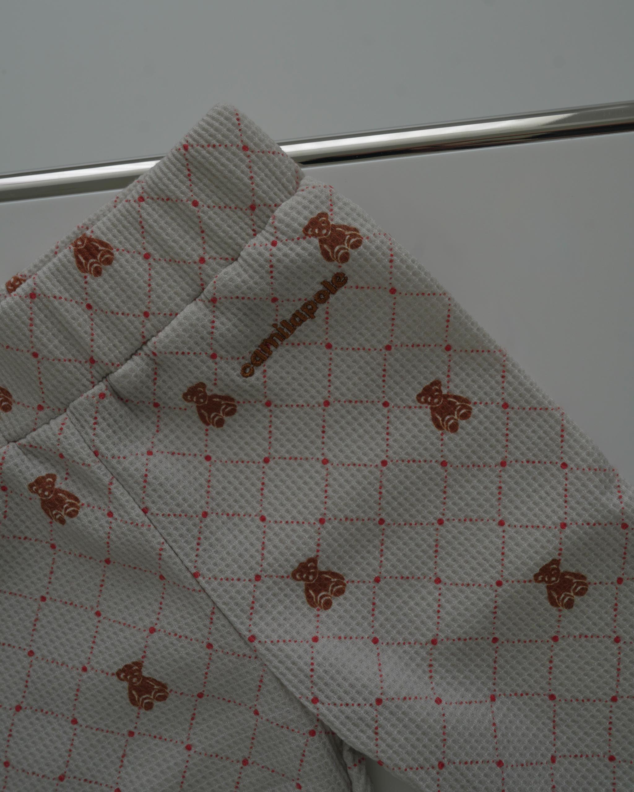 【 6.19 21:00〜Launch 】CAMILAPOLE Biscuit Bear Thermal Pants