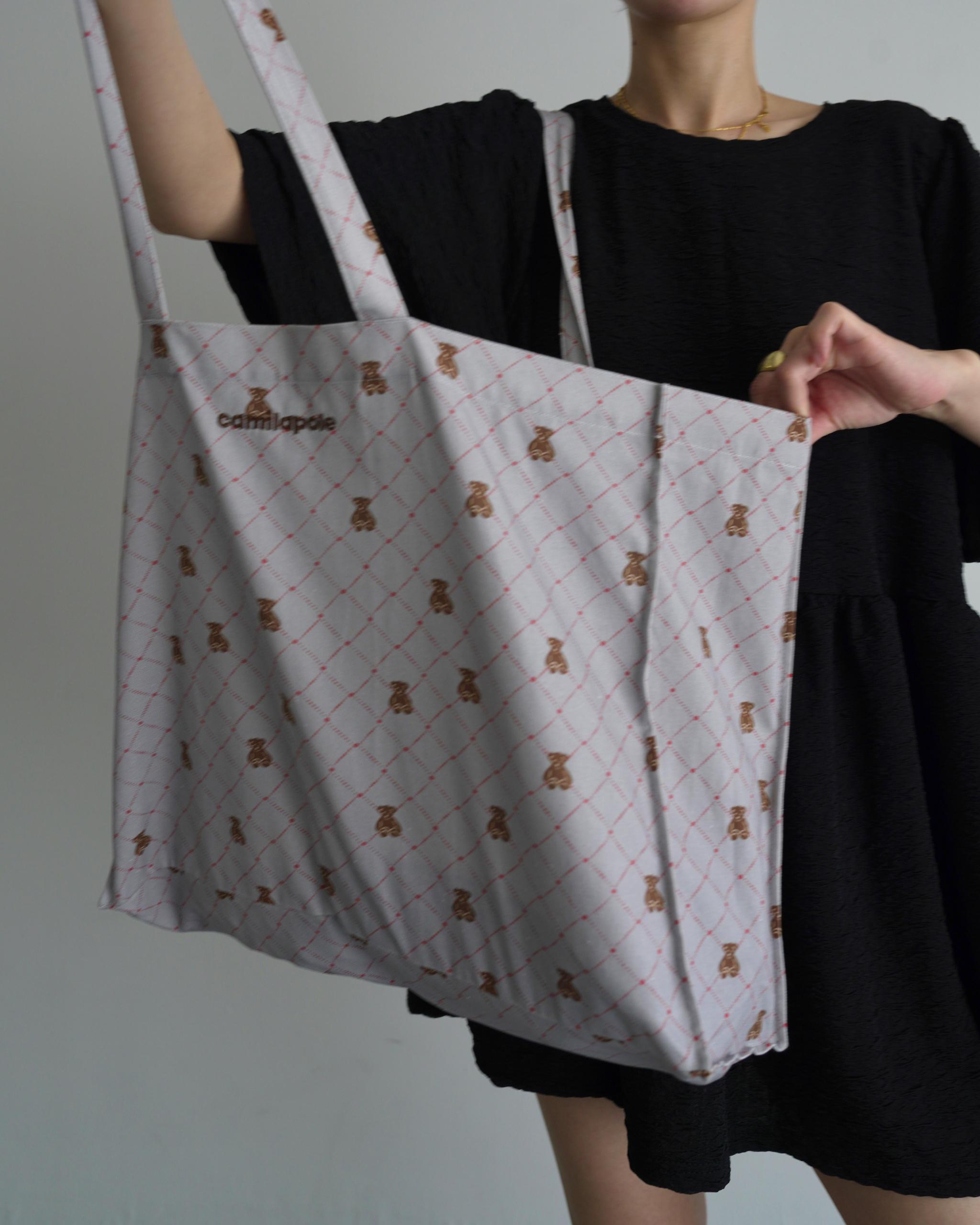 【 6.19 21:00〜Launch 】CAMILAPOLE Biscuit Bear Tote