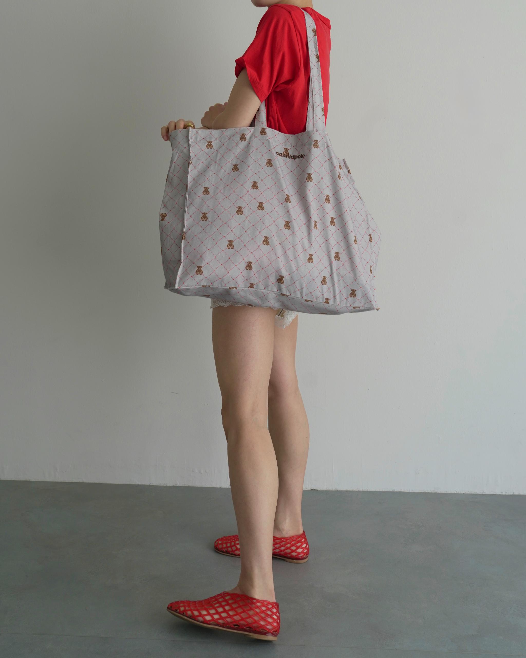 【 6.19 21:00〜Launch 】CAMILAPOLE Biscuit Bear Tote