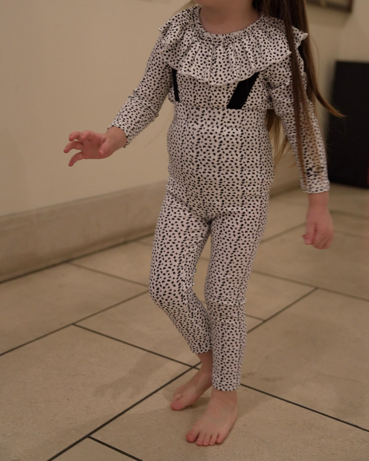 【POPUP先行/10.16 NEW】CAMILAPOLE DALMATIAN DOT RUFFLE TOP
