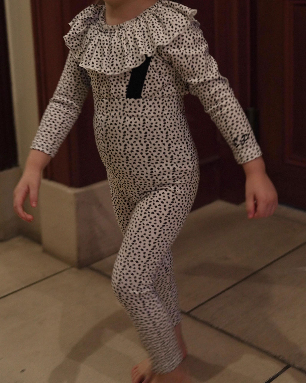 【POPUP先行/10.16 NEW】CAMILAPOLE DALMATIAN DOT RUFFLE TOP