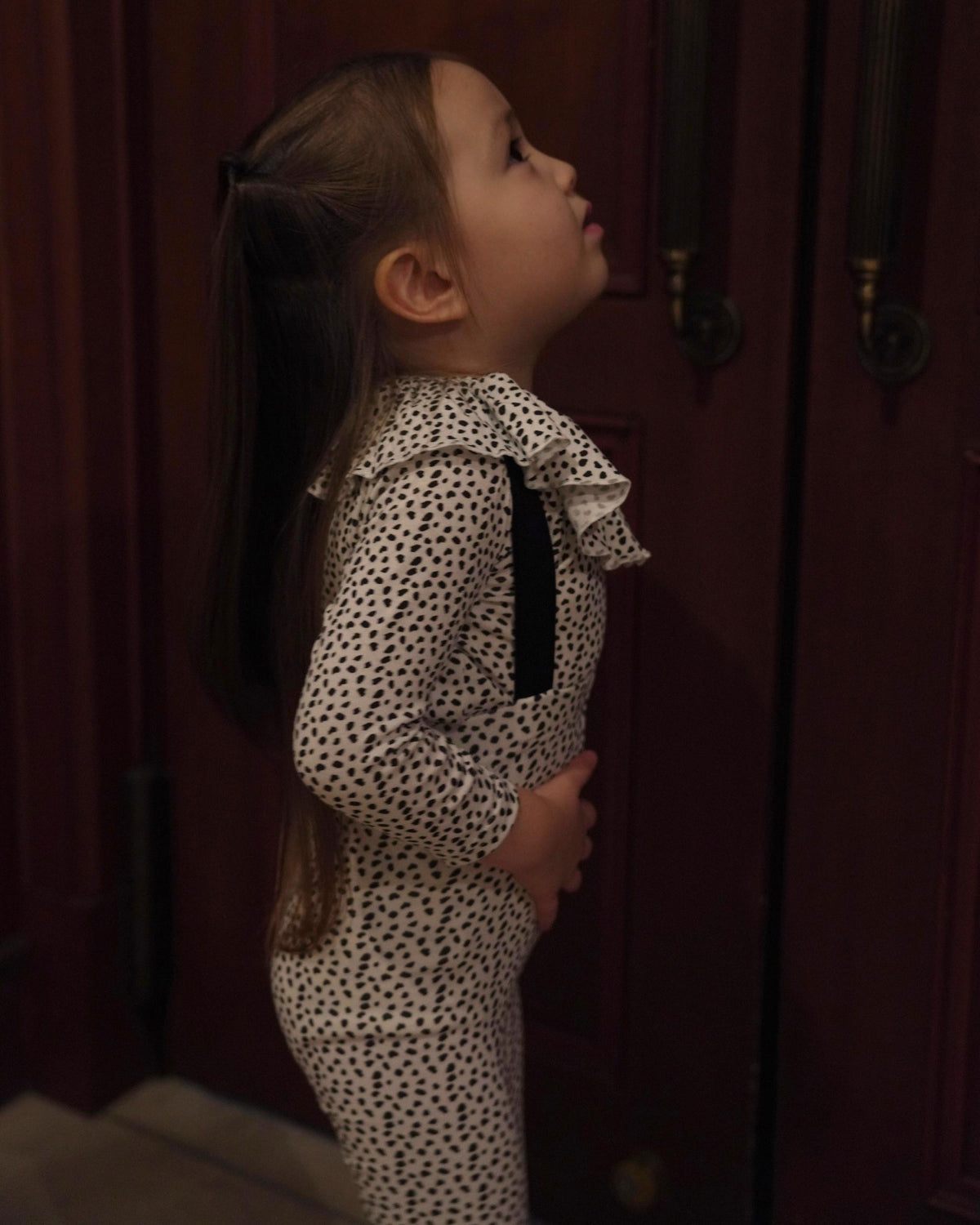 【POPUP先行/10.16 NEW】CAMILAPOLE DALMATIAN DOT SUSPENDER LEGGINGS