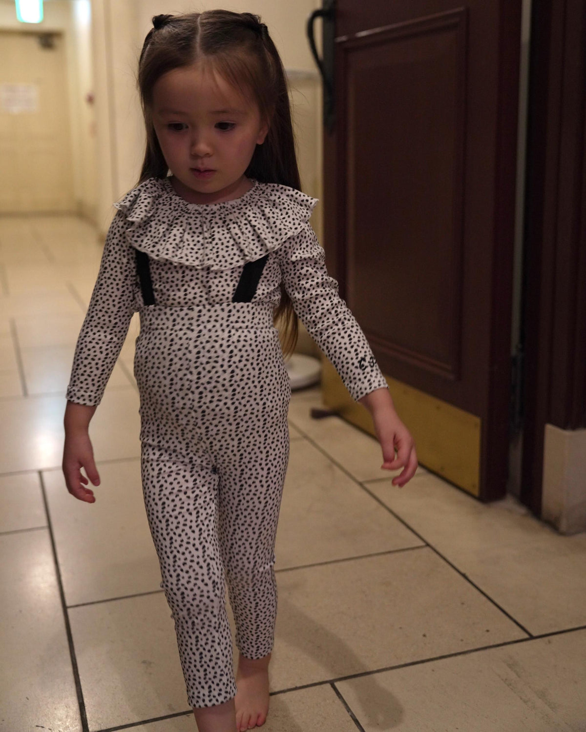 【POPUP先行/10.16 NEW】CAMILAPOLE DALMATIAN DOT RUFFLE TOP