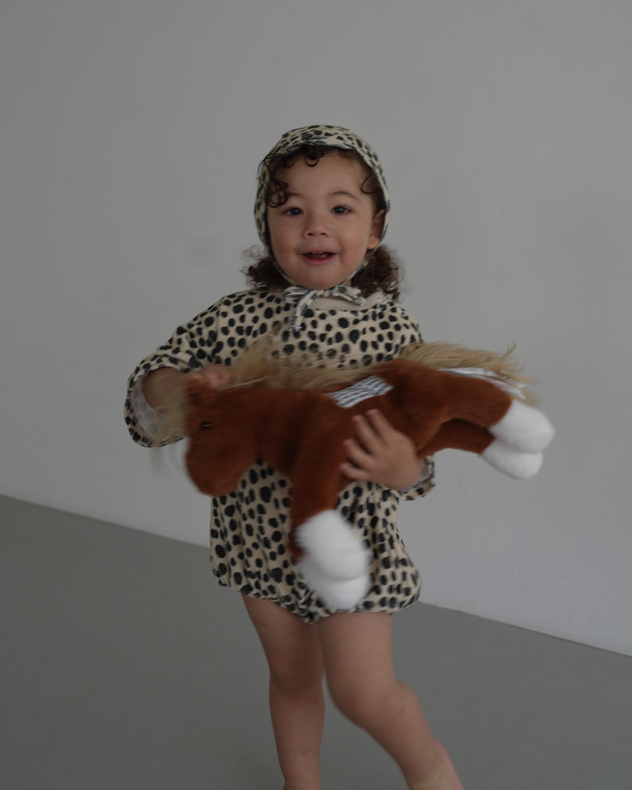 【 7.17 21:00〜NEW 】CAMILAPOLE Tone Leopard Terry Bonnet