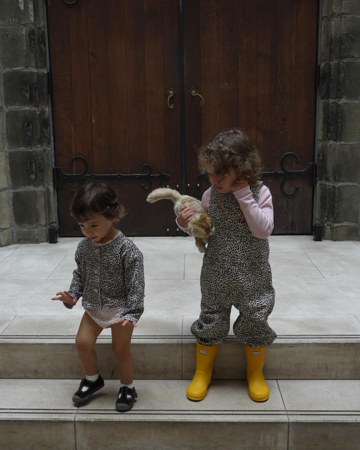 【POPUP先行/10.16 NEW】CAMILAPOLE LITTLE LEOPARD CARDIGAN / KIDS