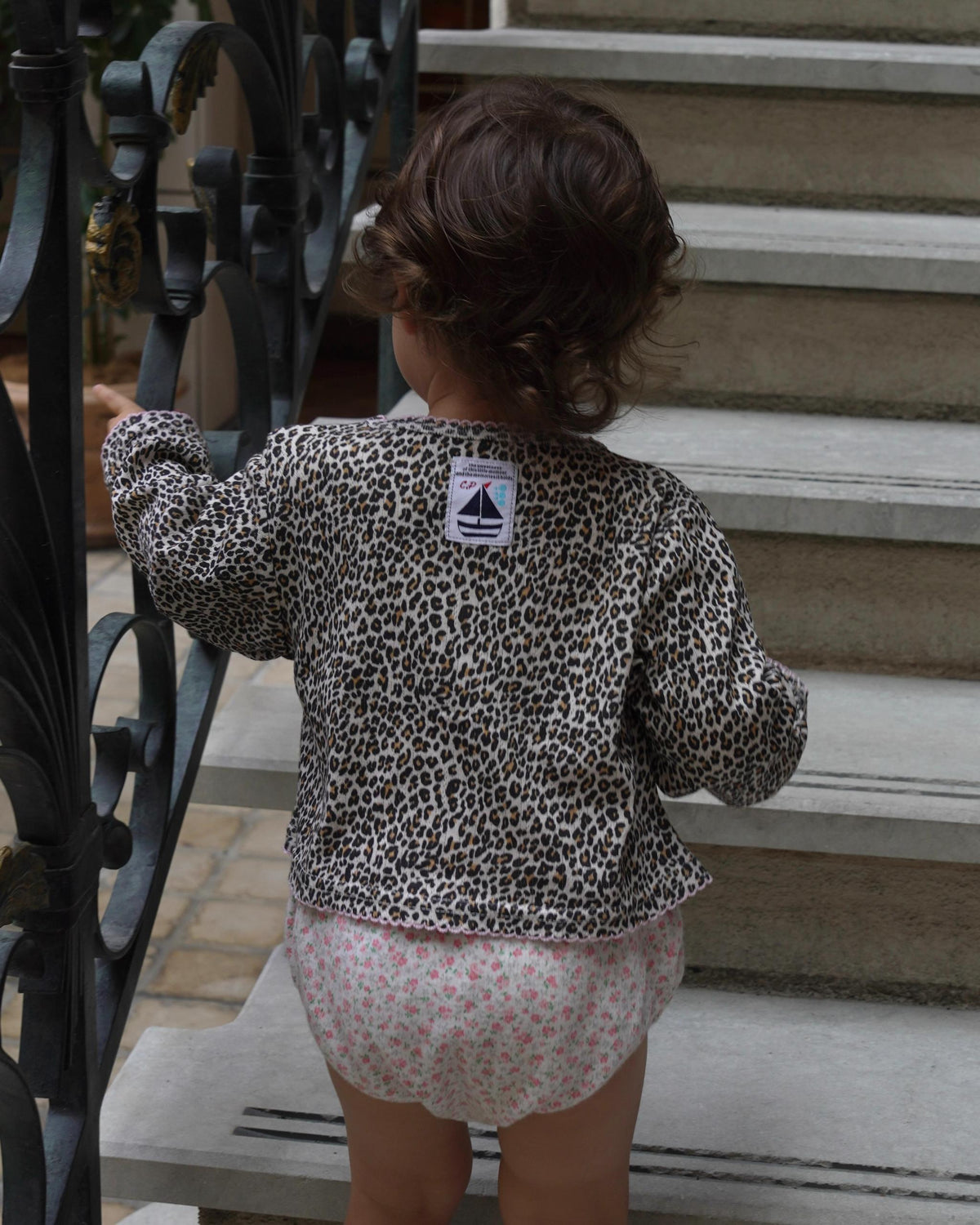【POPUP先行/10.16 NEW】CAMILAPOLE LITTLE LEOPARD CARDIGAN / KIDS
