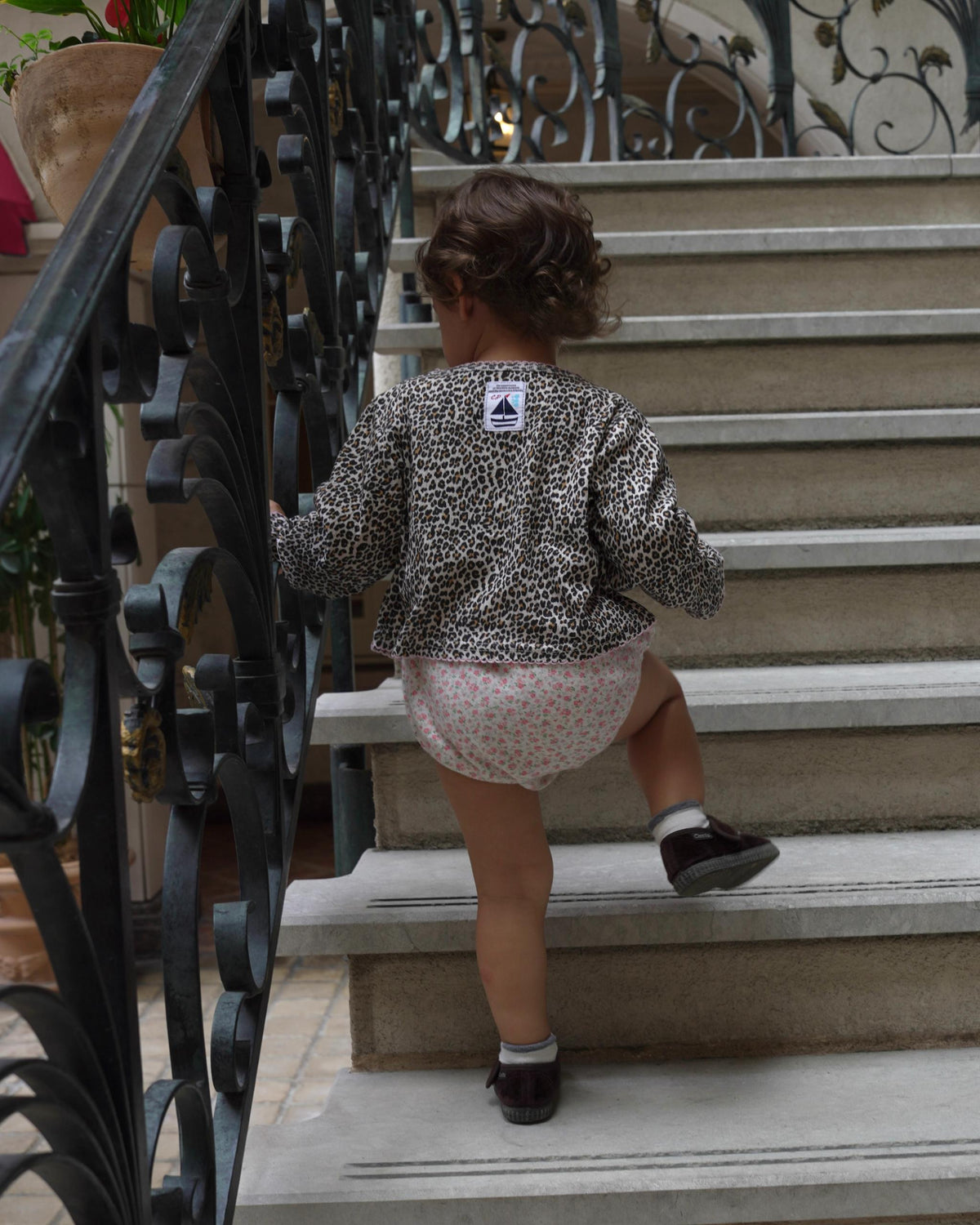 【POPUP先行/10.16 NEW】CAMILAPOLE LITTLE LEOPARD CARDIGAN / KIDS