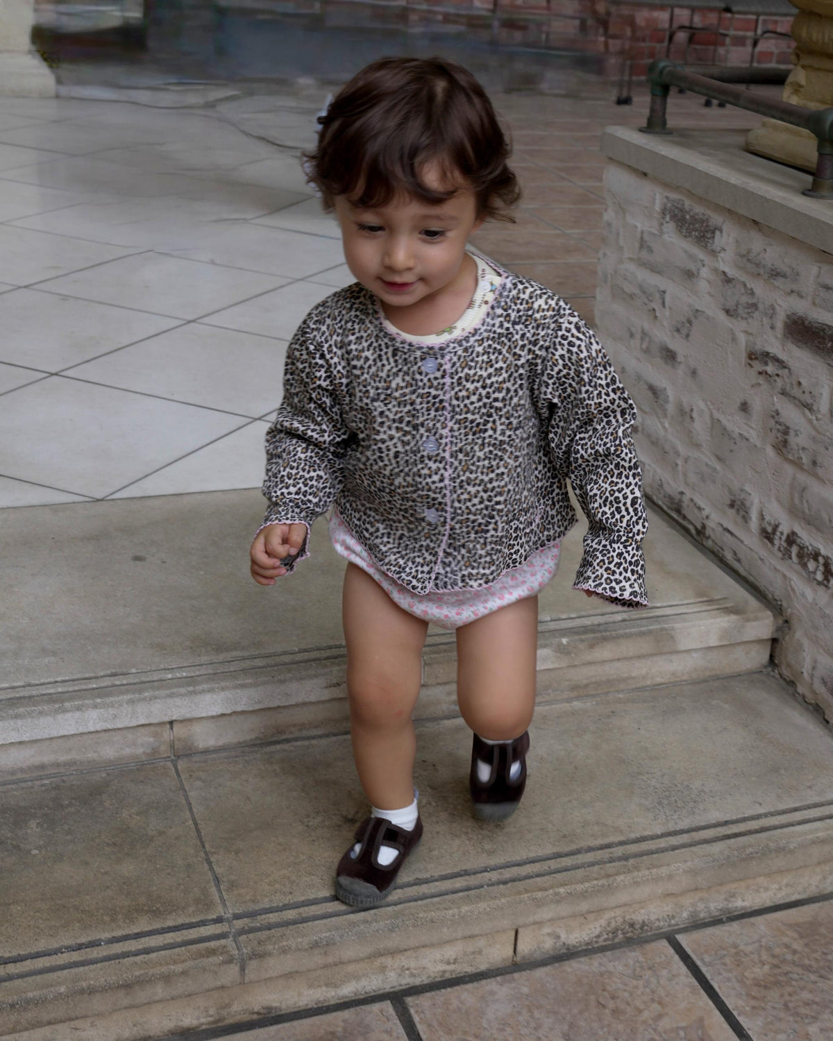 【POPUP先行/10.16 NEW】CAMILAPOLE LITTLE LEOPARD CARDIGAN / KIDS