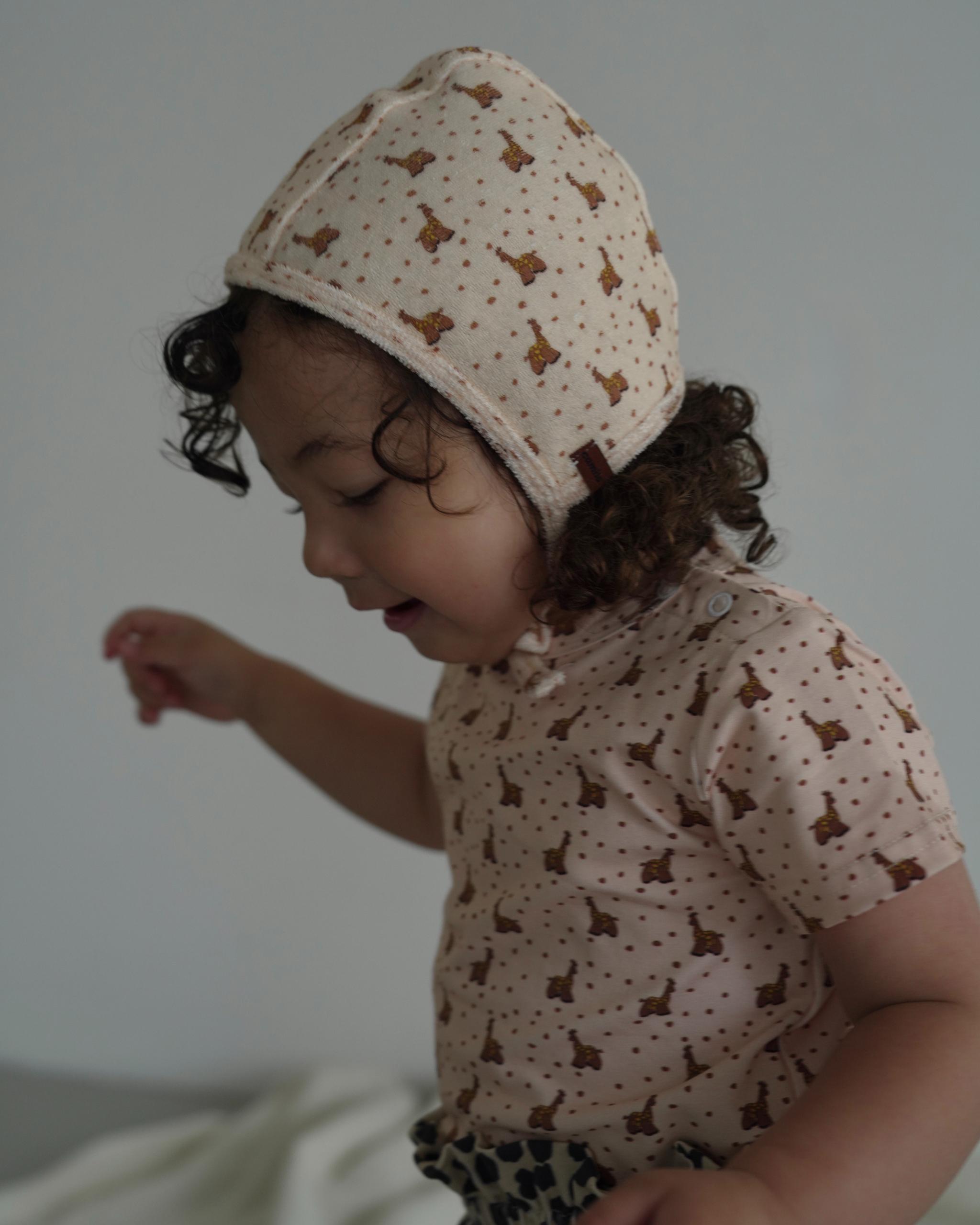 【 7.17 21:00〜NEW 】CAMILAPOLE  Caramel Giraffe Terry Bonnet