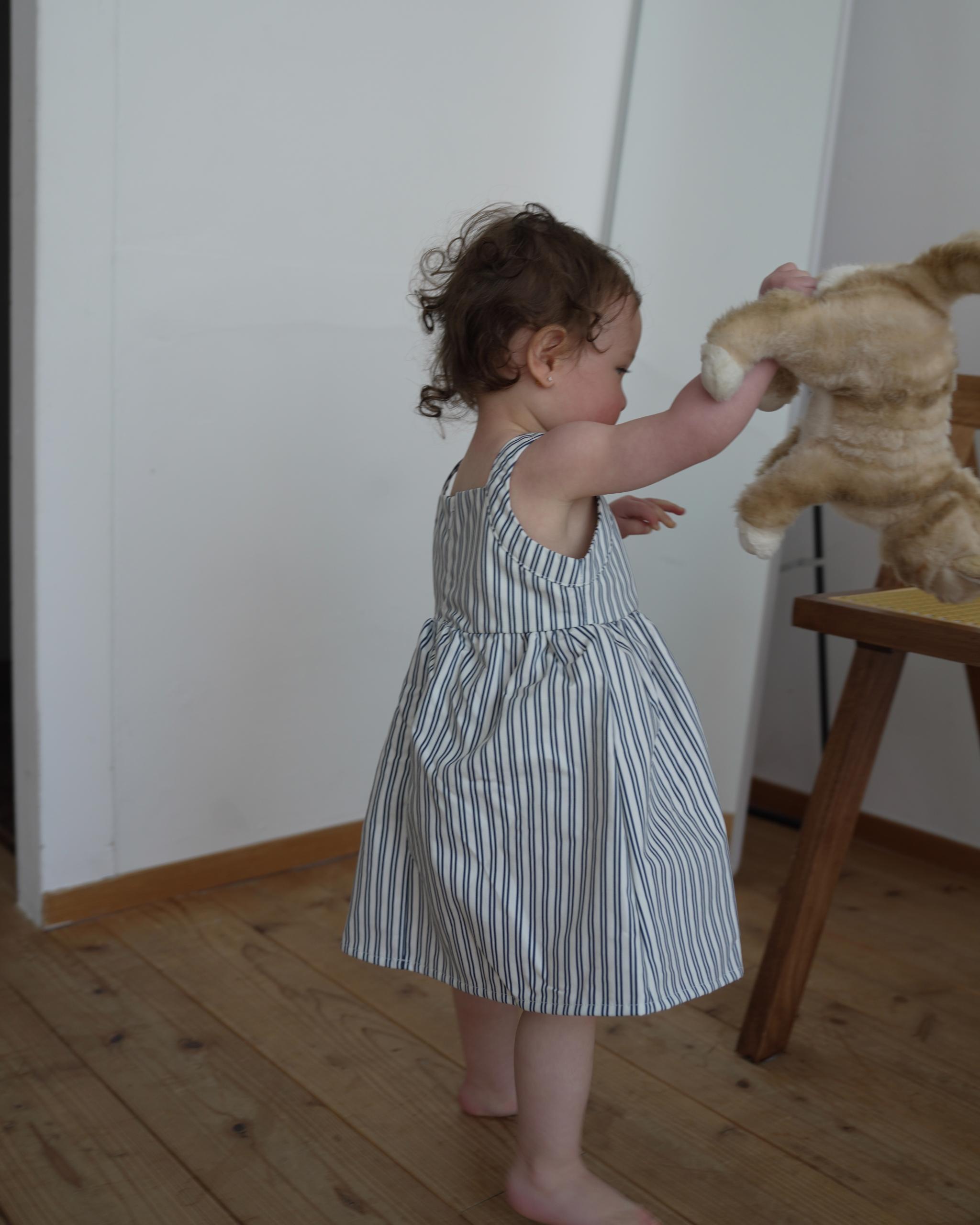 camilapole  Ink Stripe Dress
