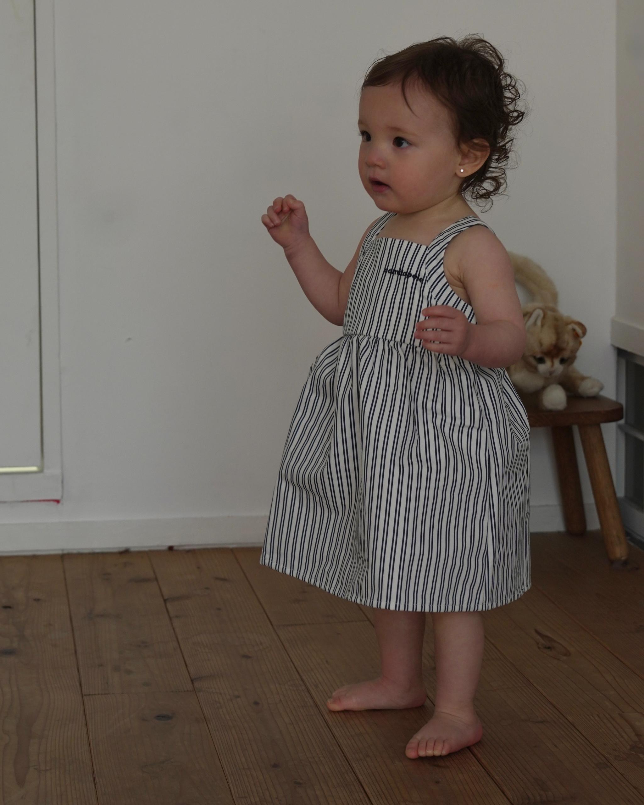 camilapole  Ink Stripe Dress