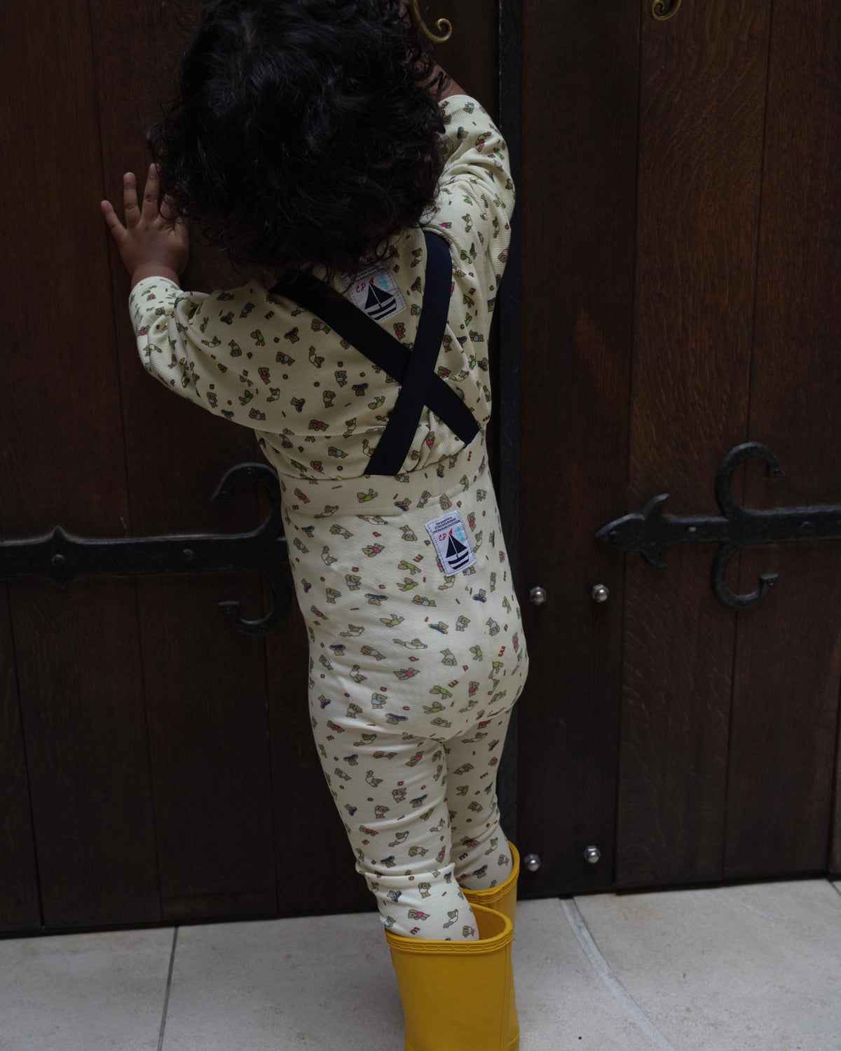 【POPUP先行/10.16 NEW】CAMILAPOLE PETIT TEDDY SUSPENDER LEGGINGS