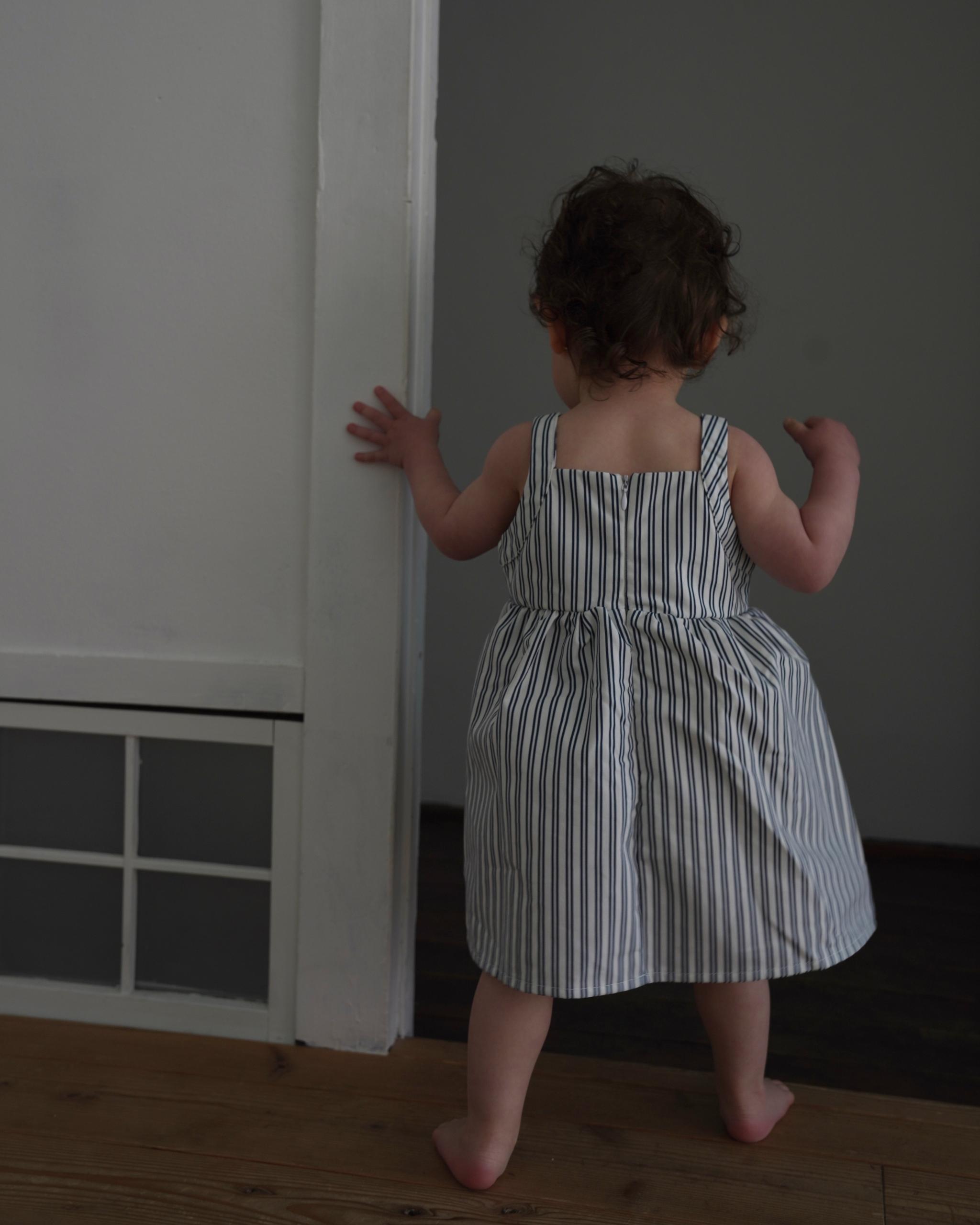 camilapole  Ink Stripe Dress