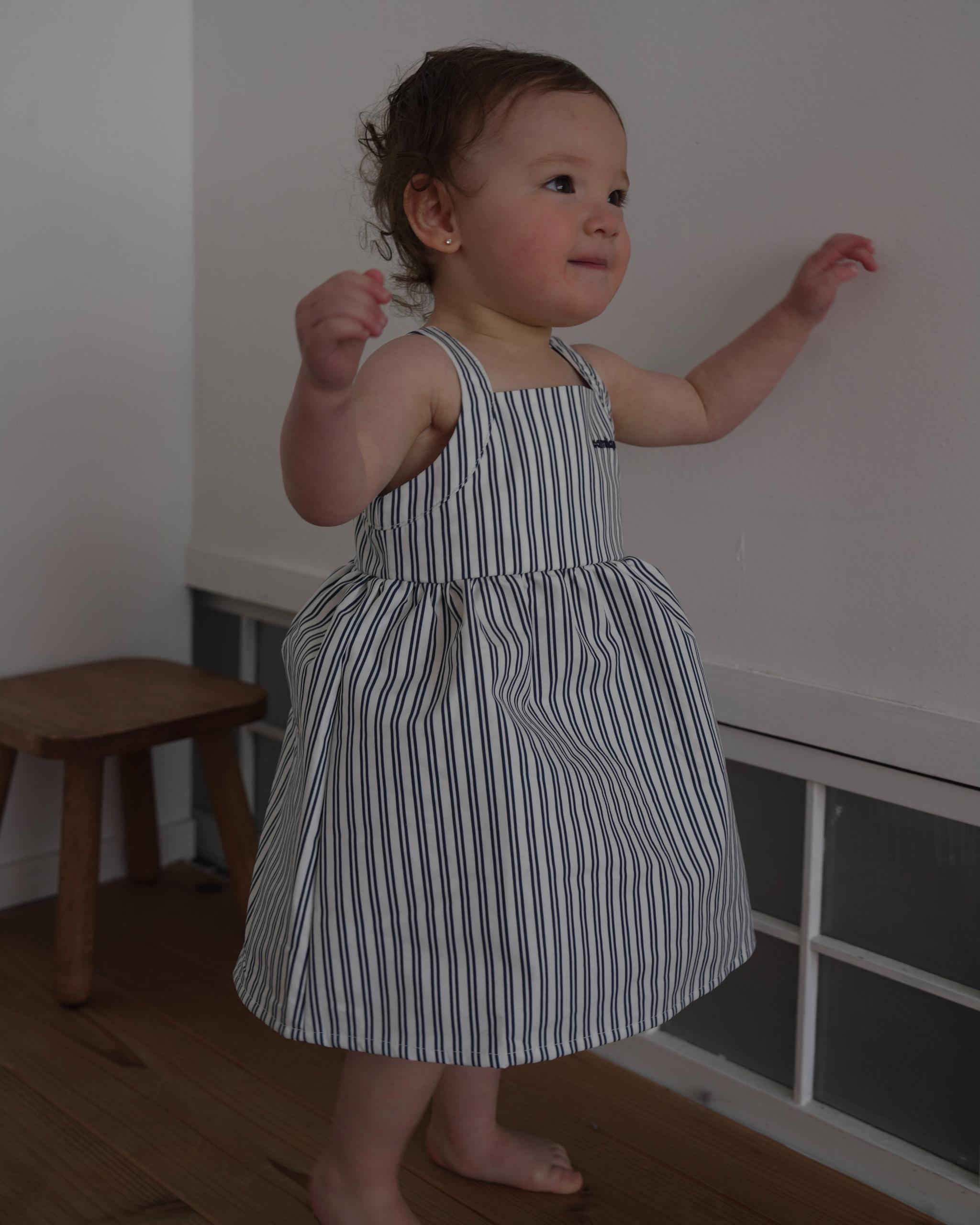 camilapole  Ink Stripe Dress
