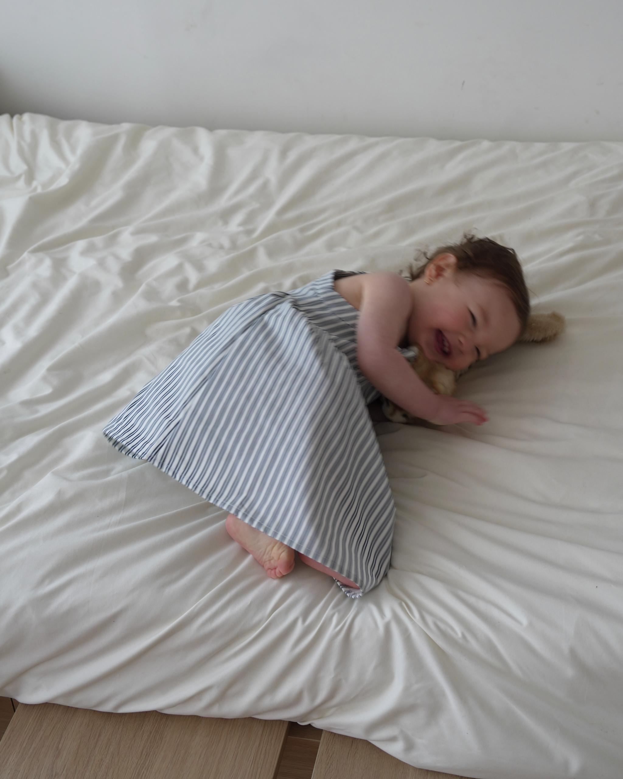 camilapole  Ink Stripe Dress