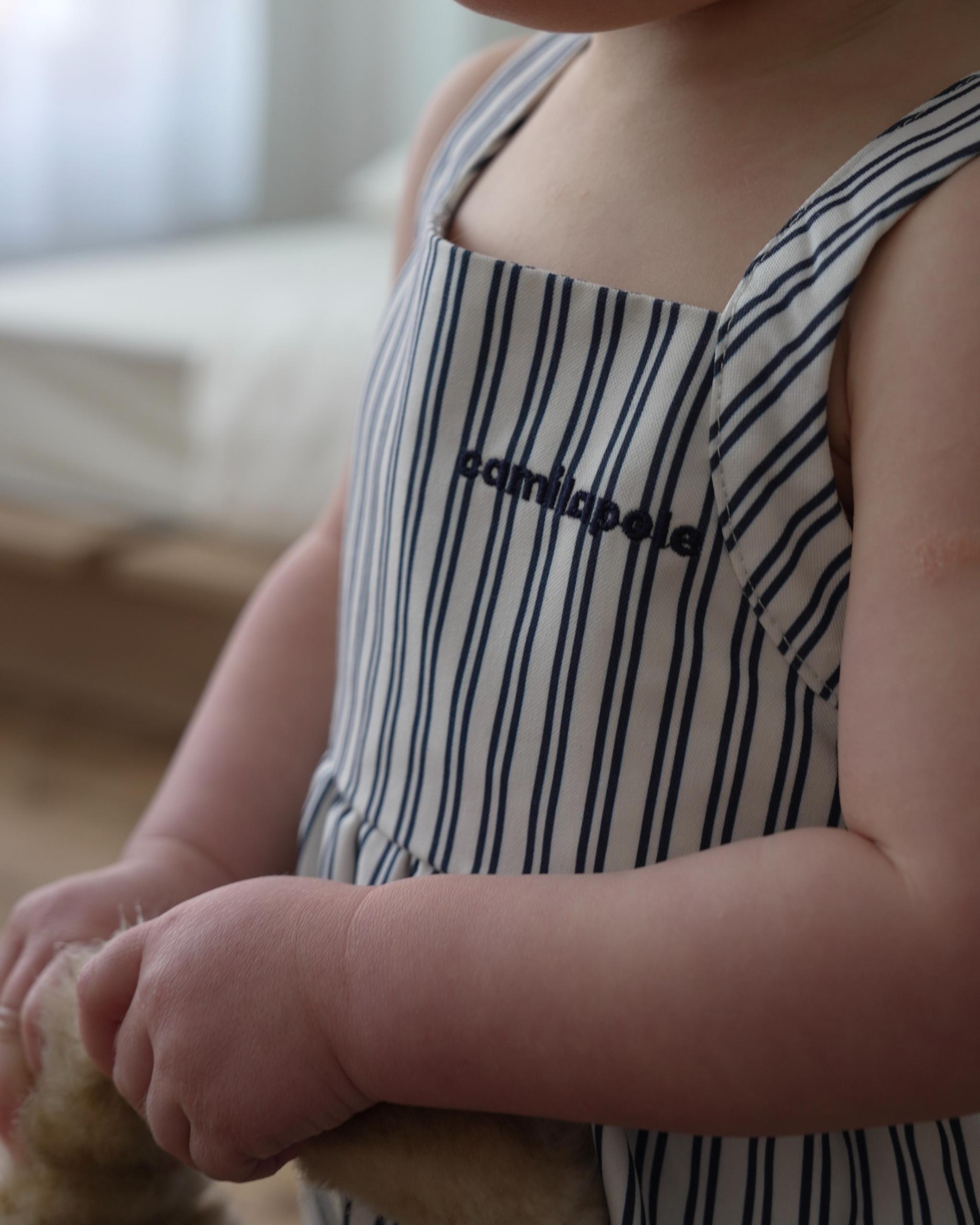 camilapole  Ink Stripe Dress