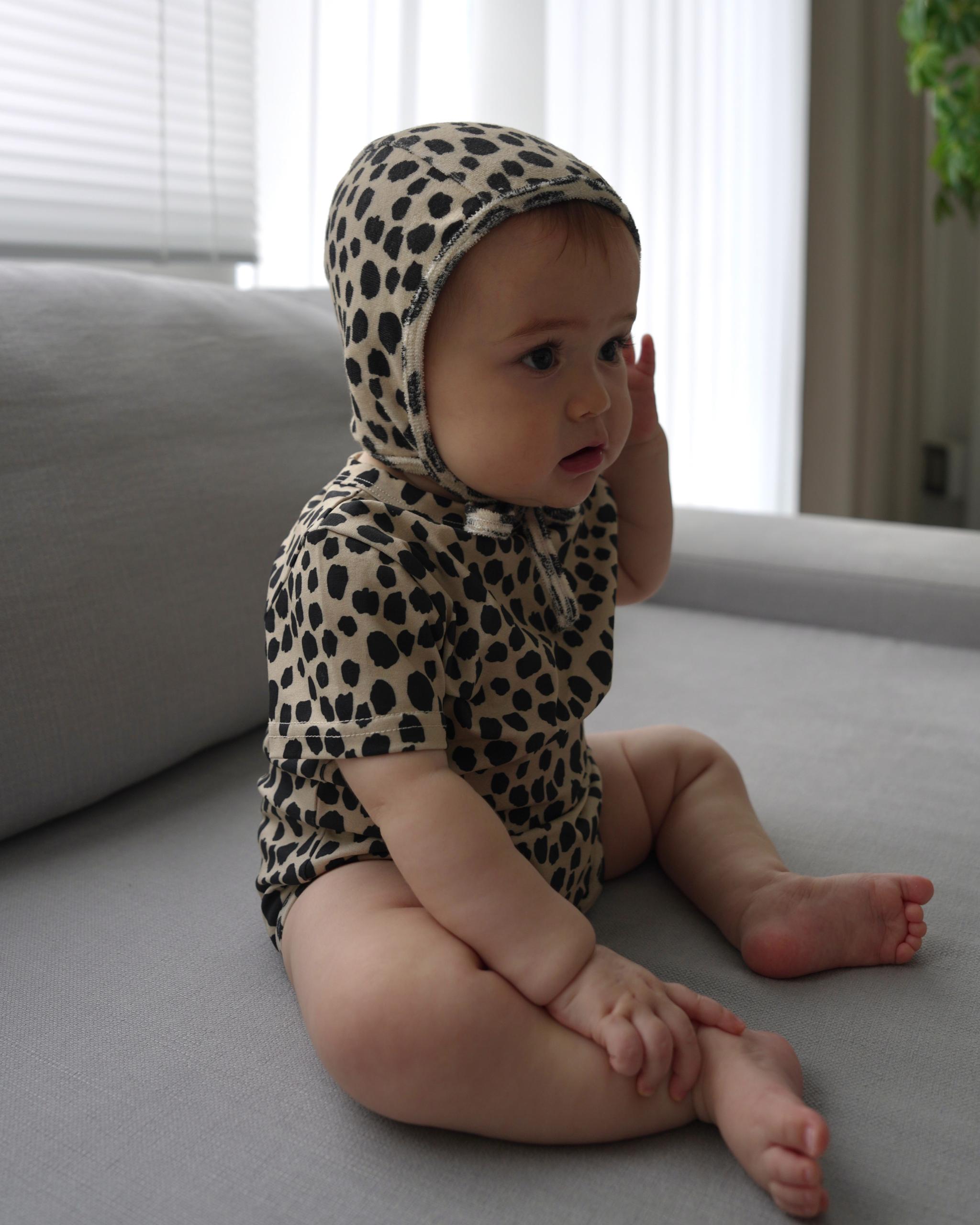 【 7.17 21:00〜NEW 】CAMILAPOLE Tone Leopard Terry Bonnet