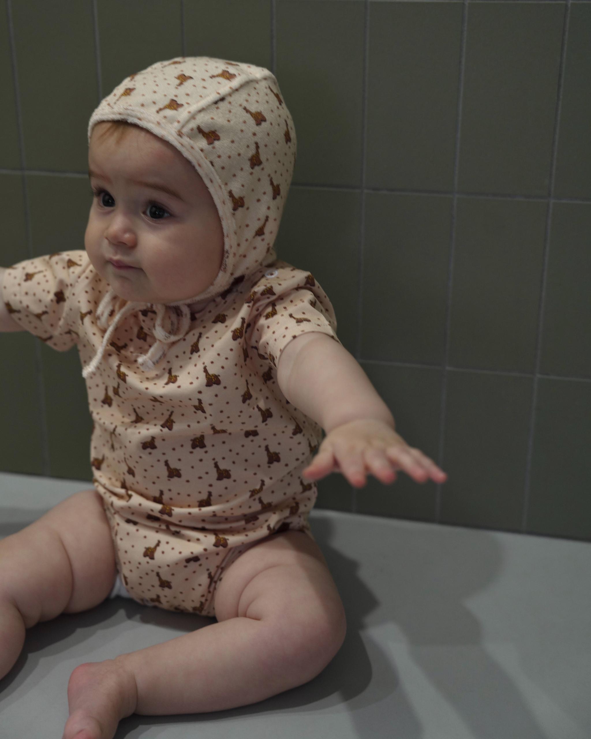 【 7.17 21:00〜NEW 】CAMILAPOLE  Caramel Giraffe Romper