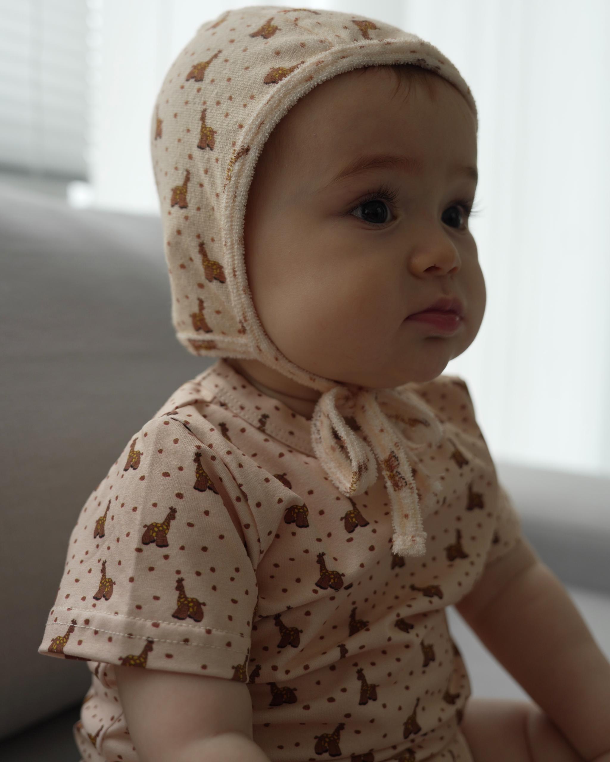 【 7.17 21:00〜NEW 】CAMILAPOLE  Caramel Giraffe Romper