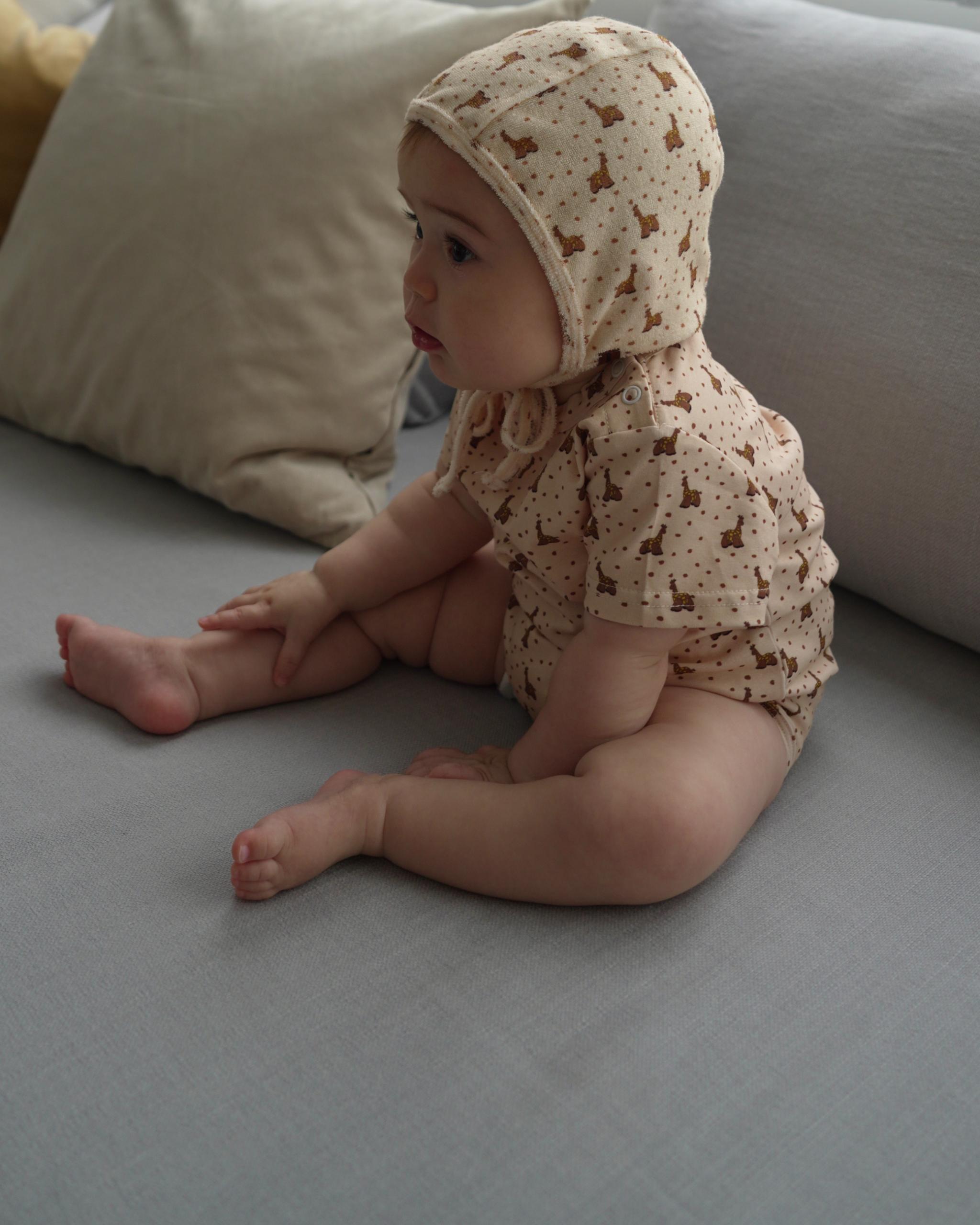 【 7.17 21:00〜NEW 】CAMILAPOLE  Caramel Giraffe Terry Bonnet