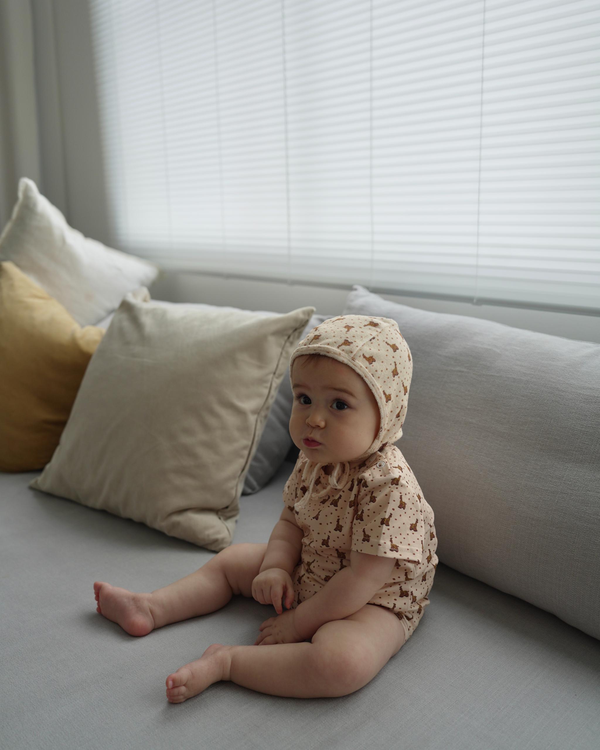 【 7.17 21:00〜NEW 】CAMILAPOLE  Caramel Giraffe Terry Bonnet