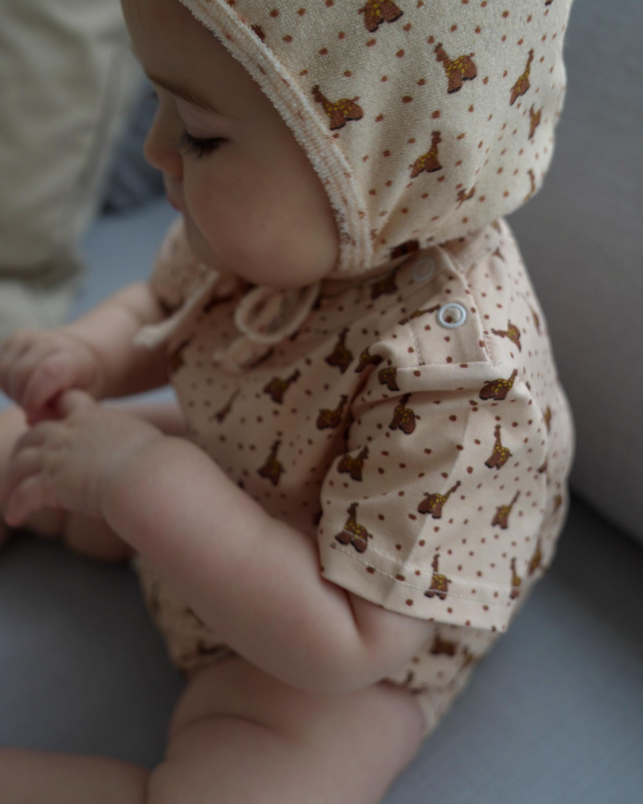 【 7.17 21:00〜NEW 】CAMILAPOLE  Caramel Giraffe Romper