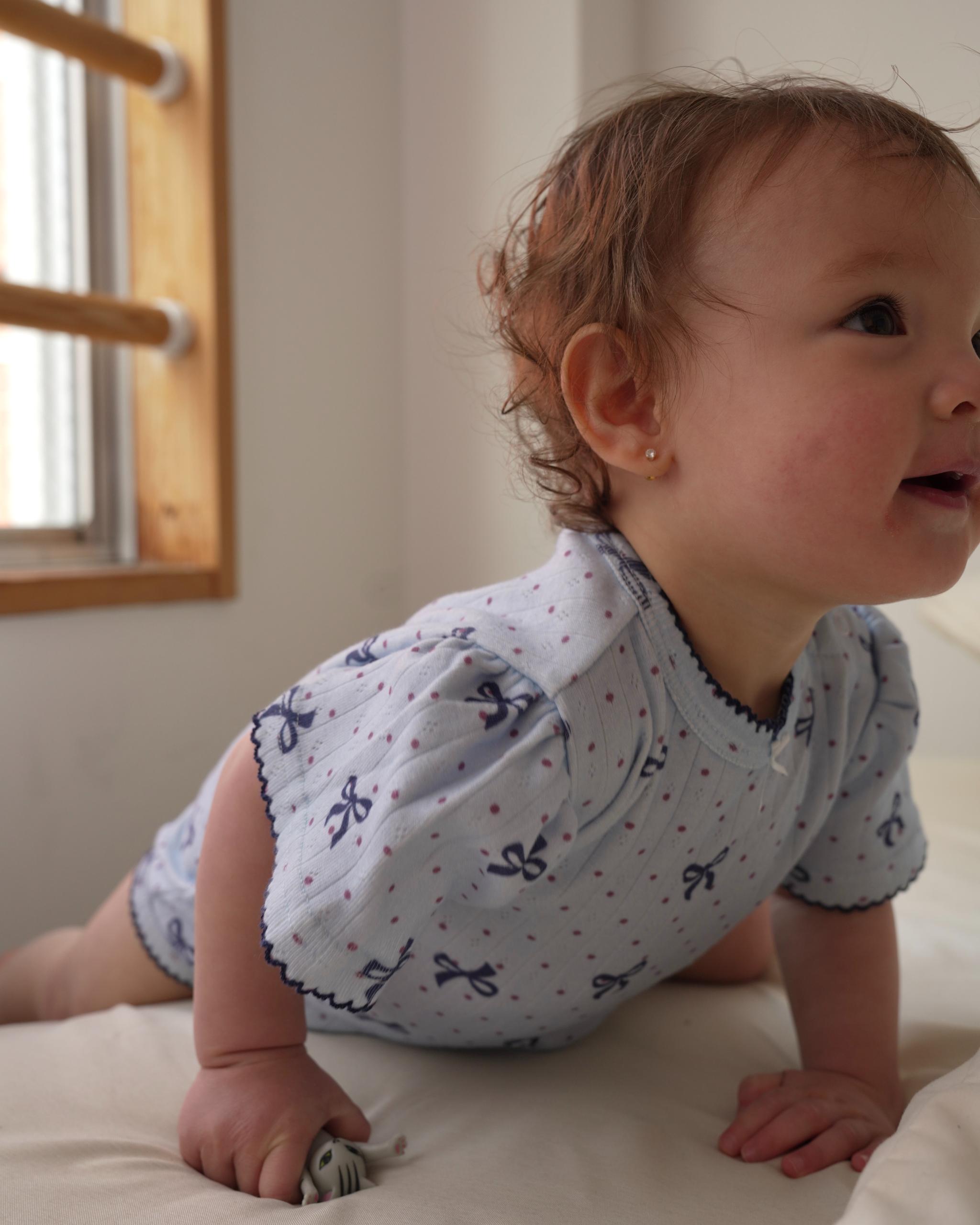 camilapole  Baby Ribbon Romper