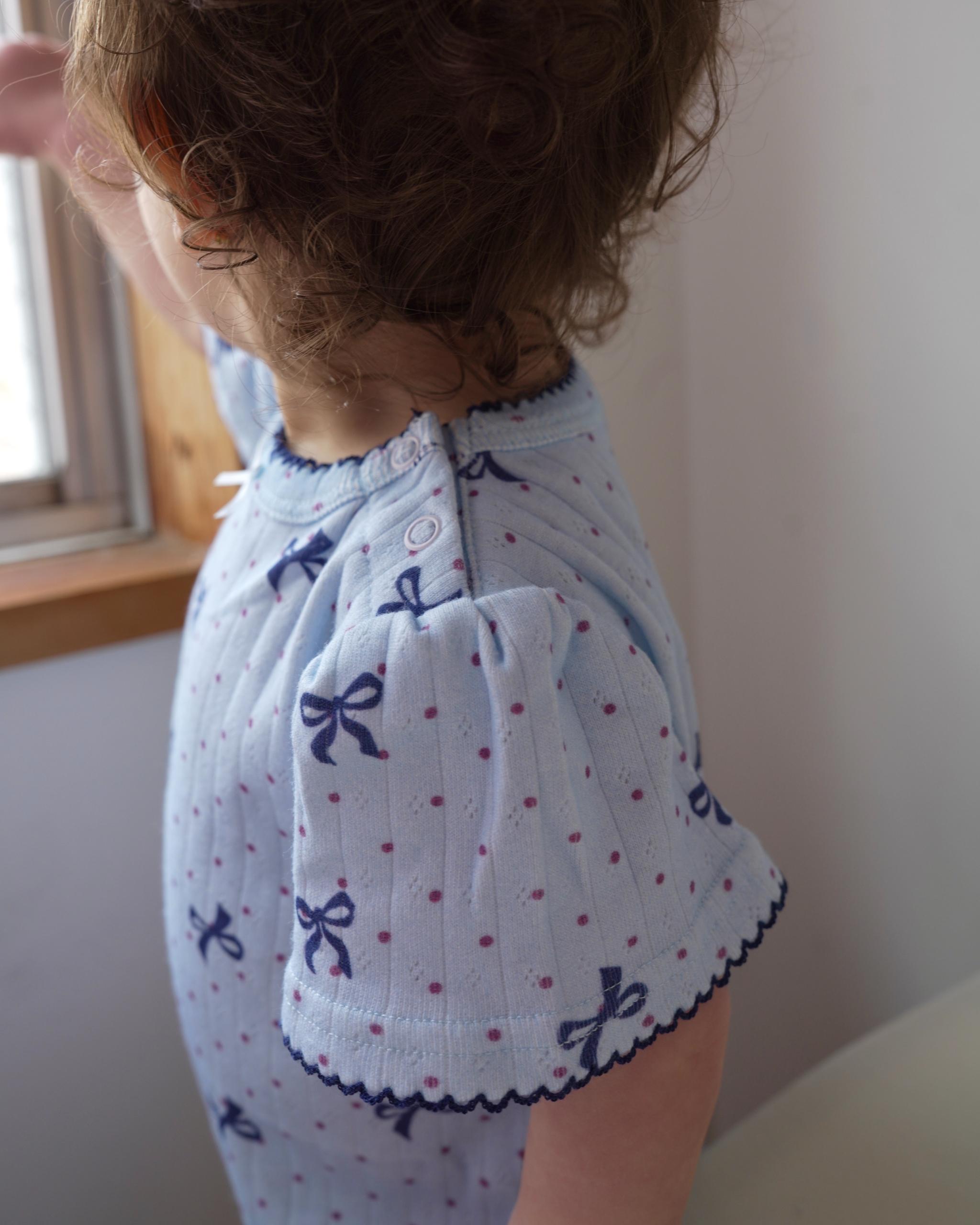 camilapole  Baby Ribbon Romper