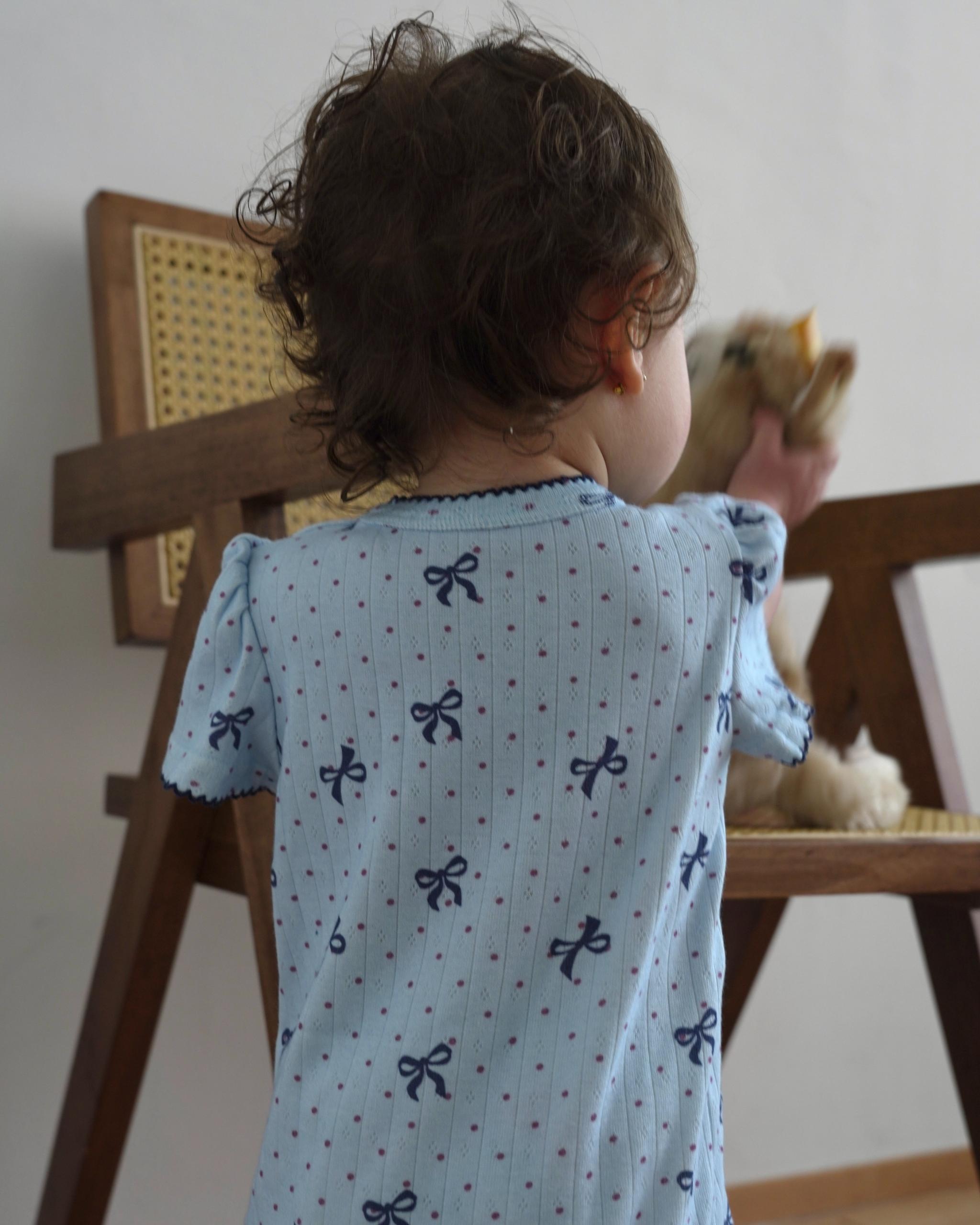 camilapole  Baby Ribbon Romper