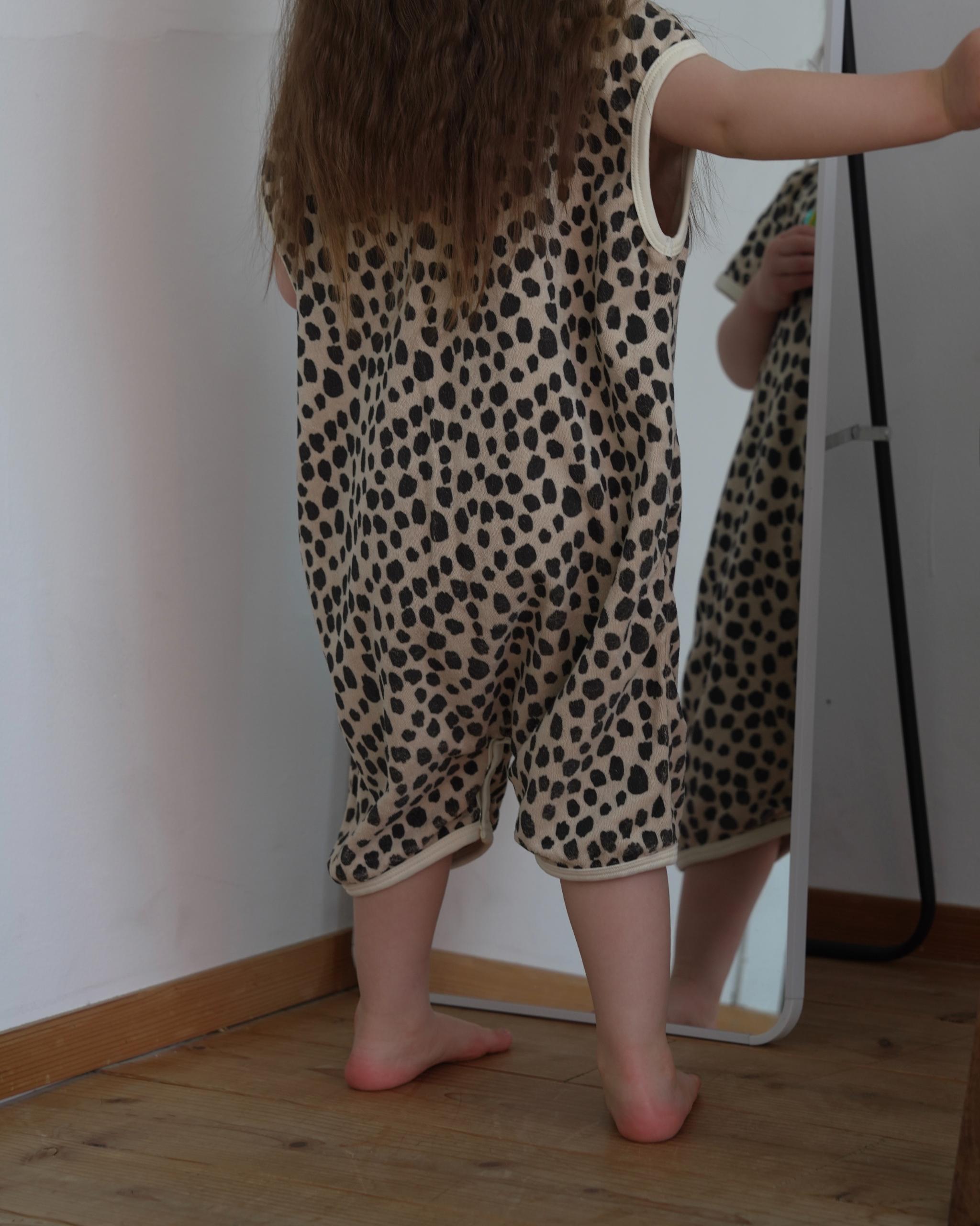 camilapole  Tone Leopard Romper