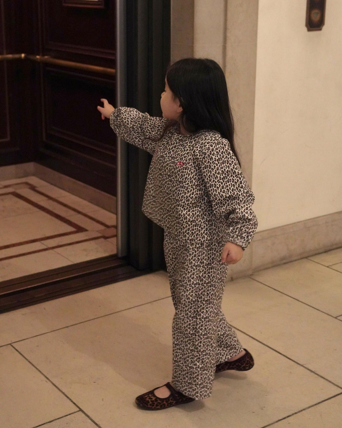 【POPUP先行/10.16 NEW】CAMILAPOLE little leopard corduroy wide pants