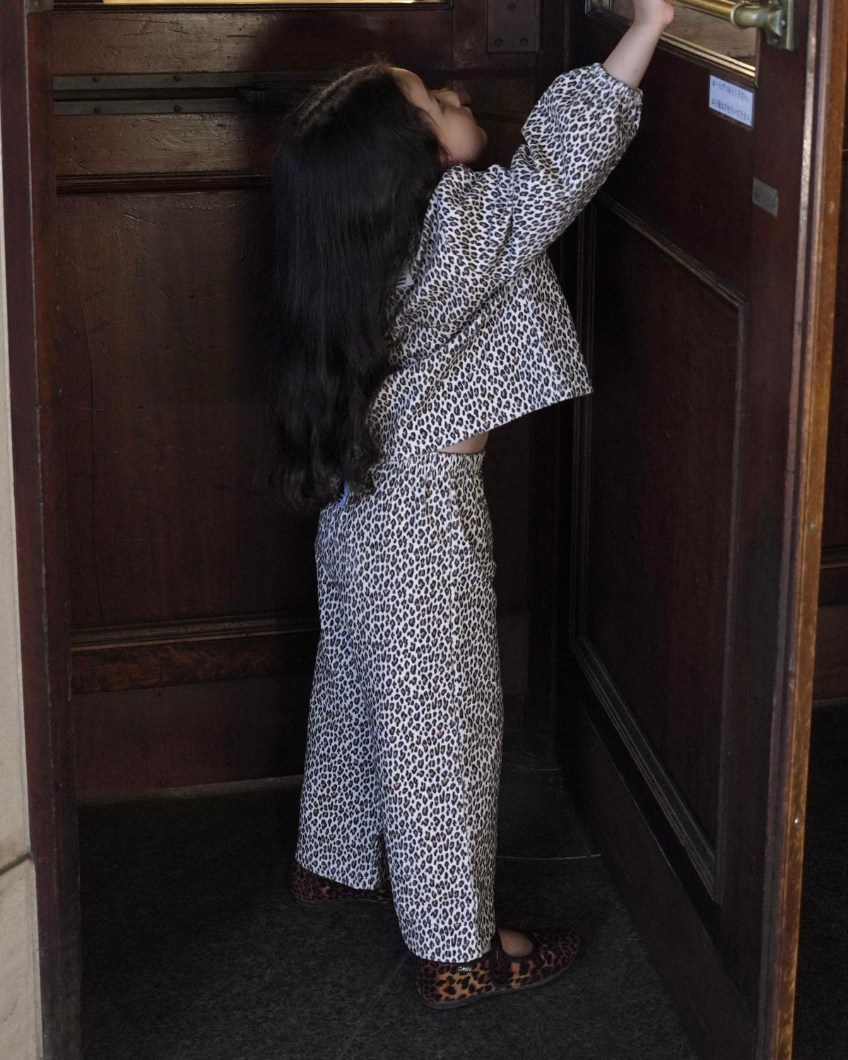 【POPUP先行/10.16 NEW】CAMILAPOLE little leopard corduroy wide pants