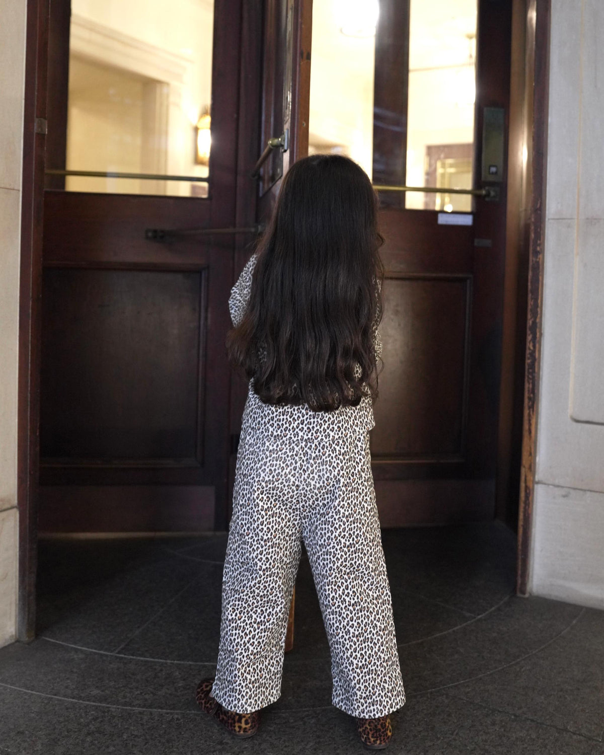 【POPUP先行/10.16 NEW】CAMILAPOLE little leopard corduroy wide pants