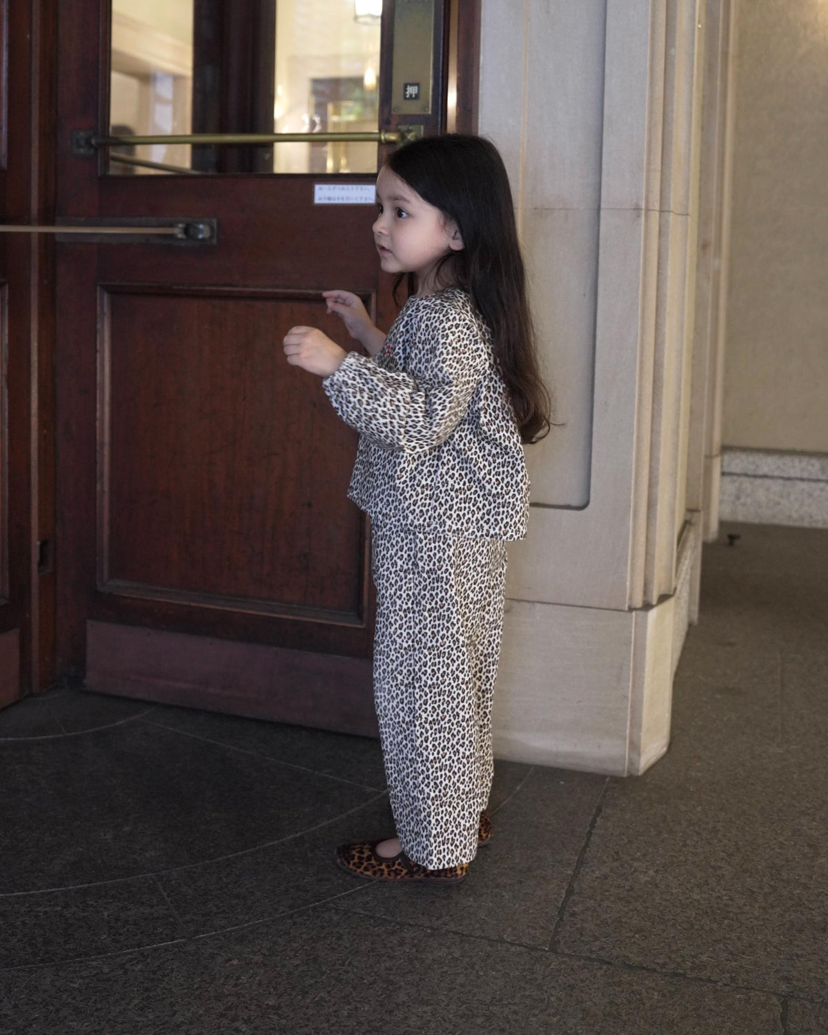 【POPUP先行/10.16 NEW】CAMILAPOLE little leopard corduroy pullover