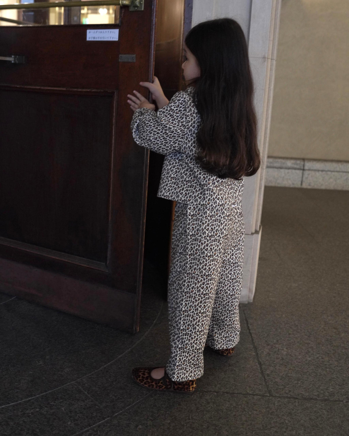 【POPUP先行/10.16 NEW】CAMILAPOLE little leopard corduroy wide pants