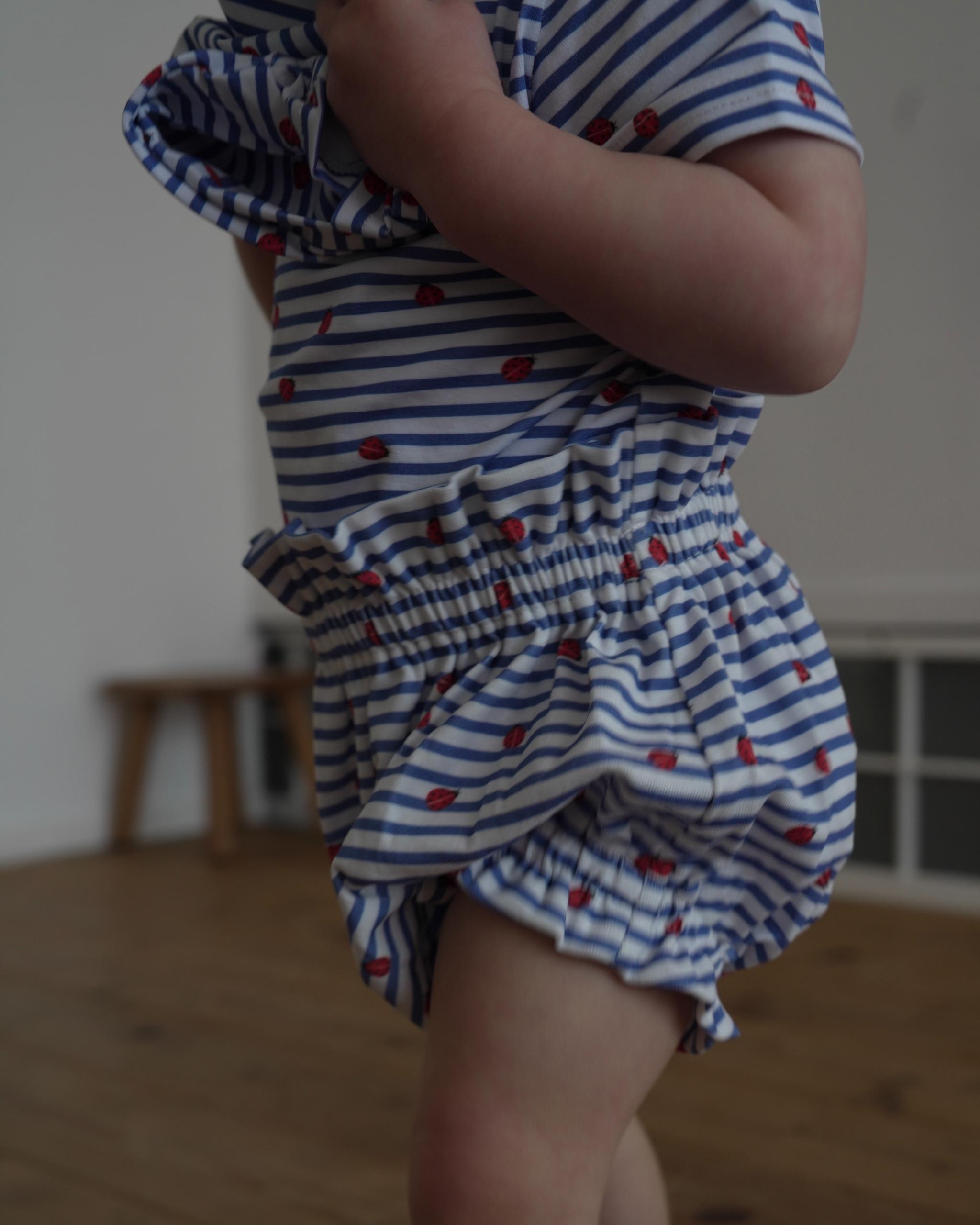camilapole  Ladybug Stripe Bloomer