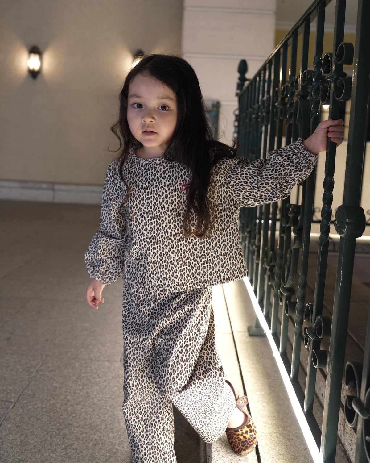 【POPUP先行/10.16 NEW】CAMILAPOLE little leopard corduroy pullover