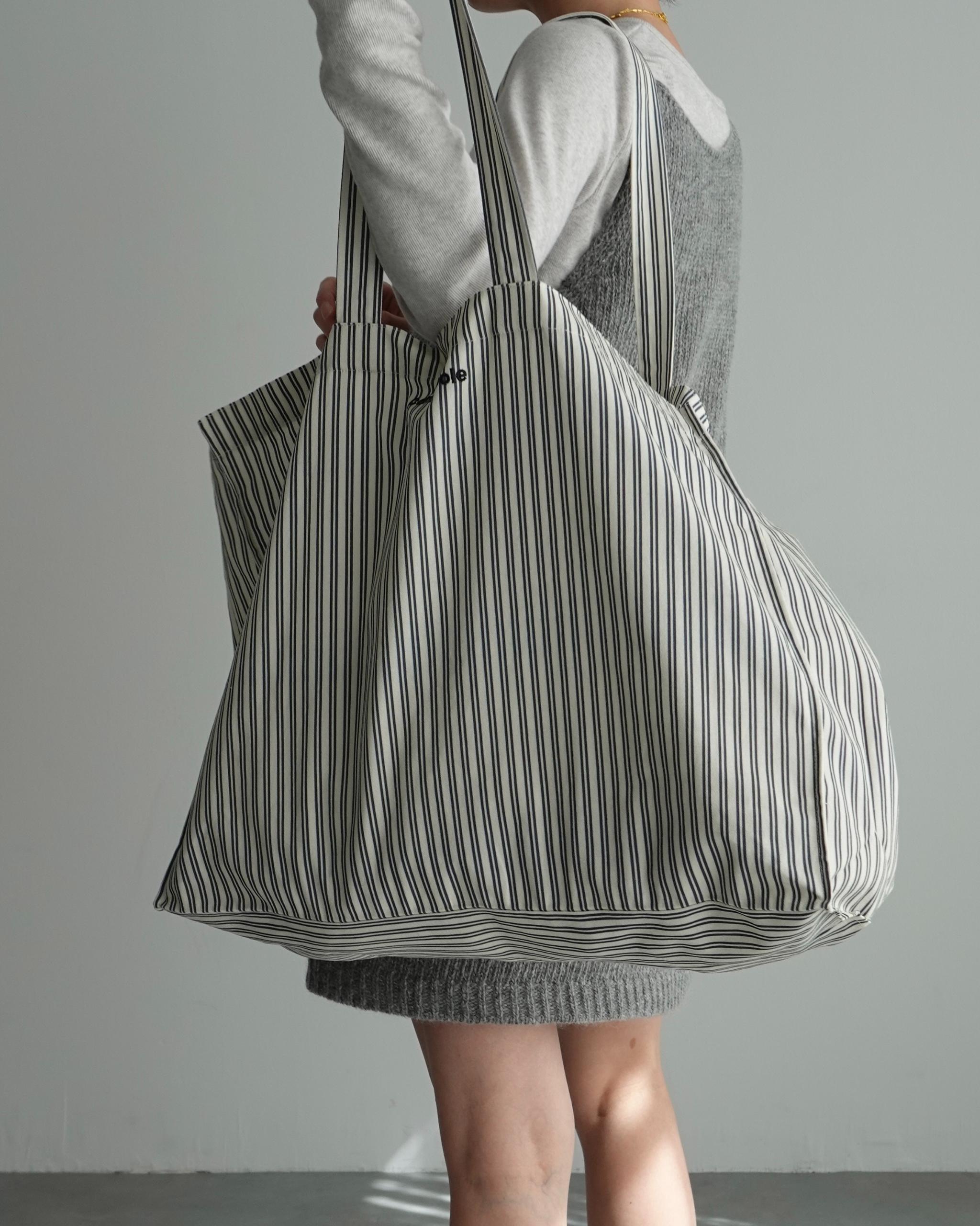 camilapole  Ink Stripe Tote