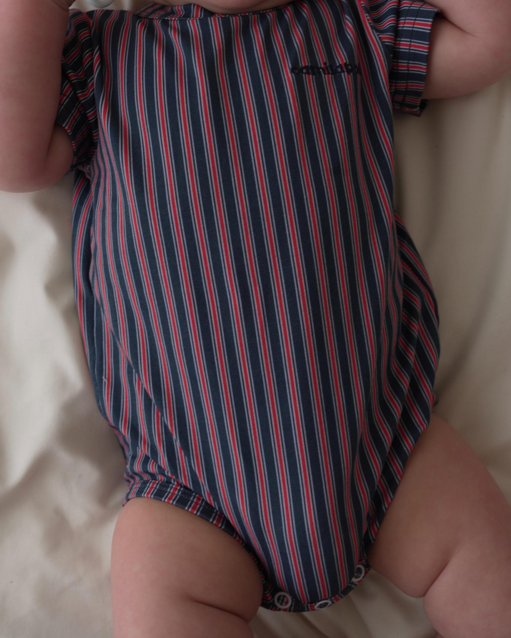 camilapole  Classic Stripe Romper