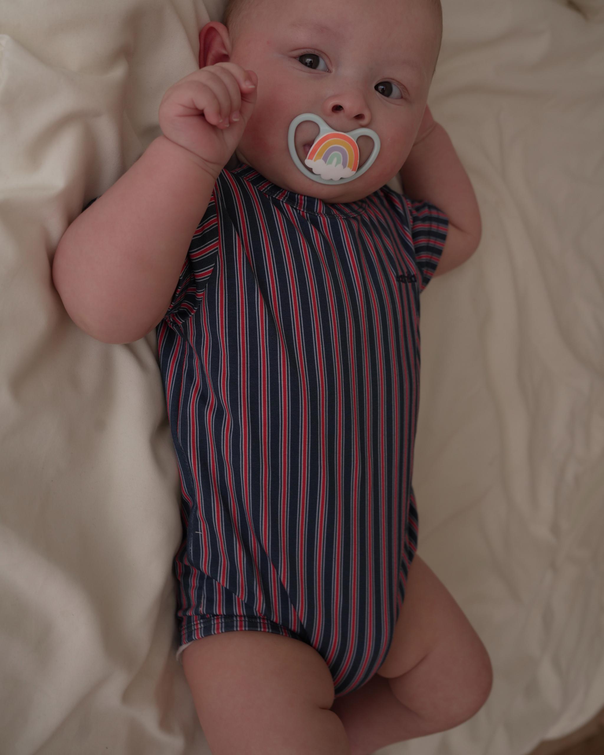 camilapole  Classic Stripe Romper