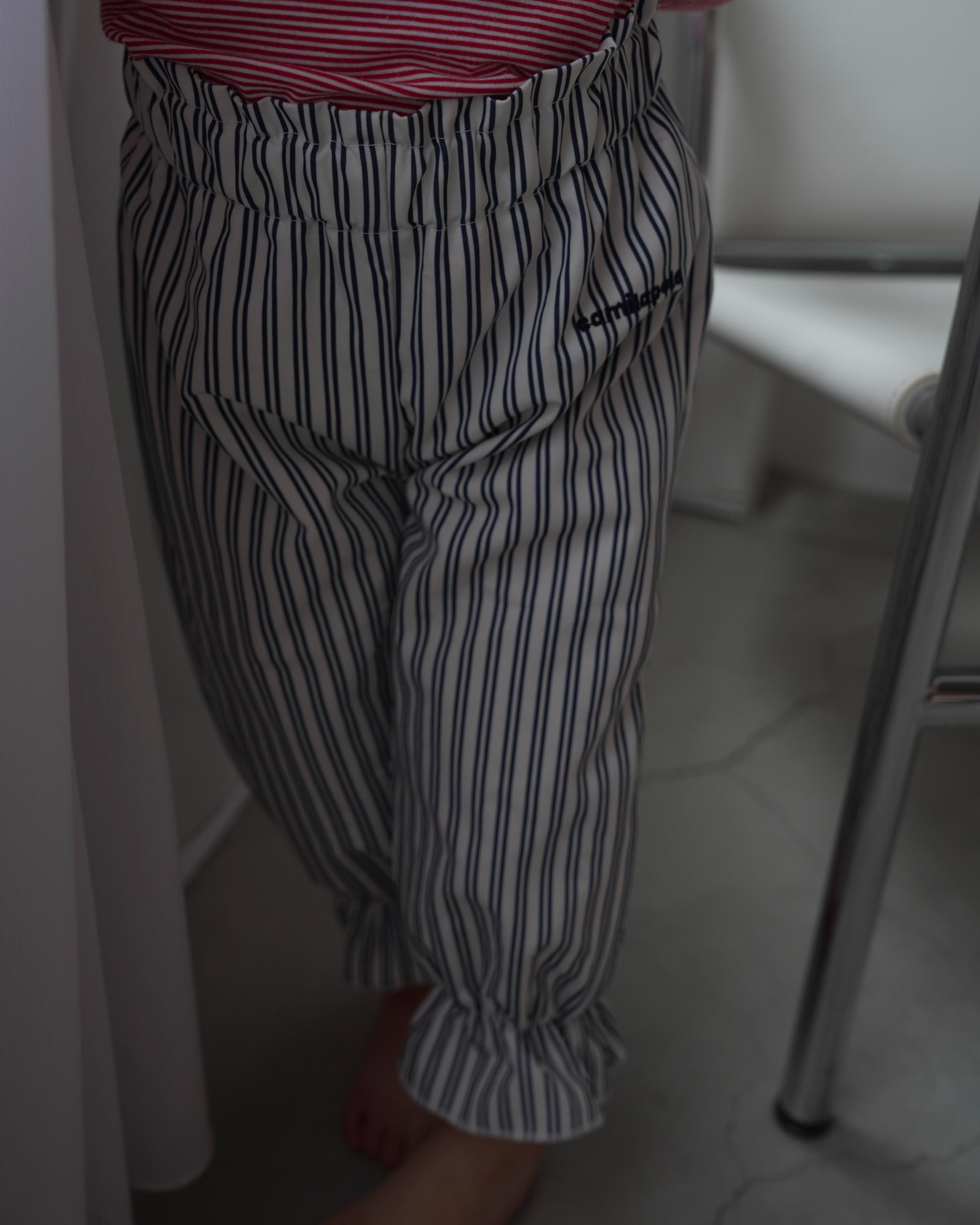 camilapole  Ink Stripe Pants