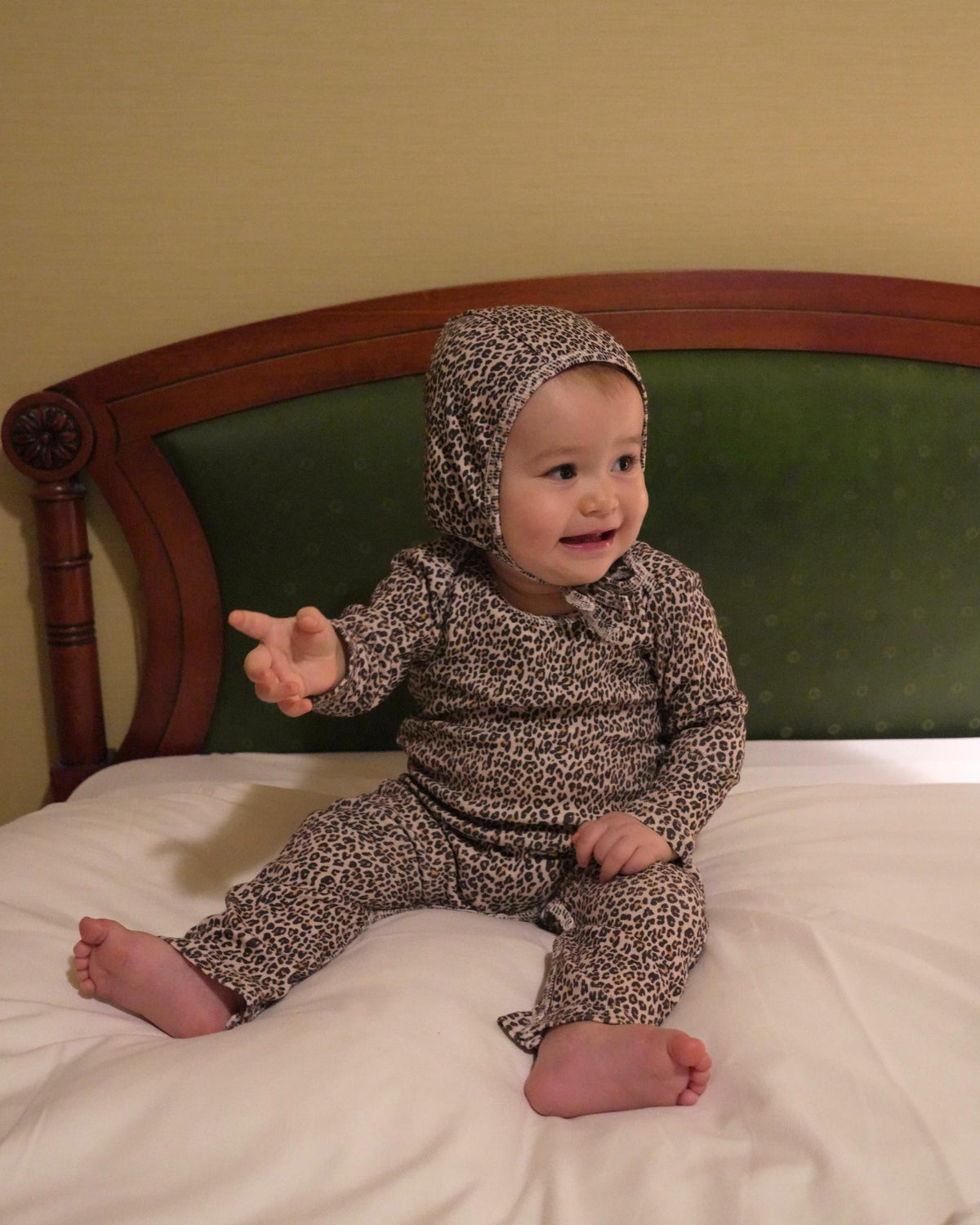 【POPUP先行/10.16 NEW】CAMILAPOLE LITTLE LEOPARD RIB COVERALL