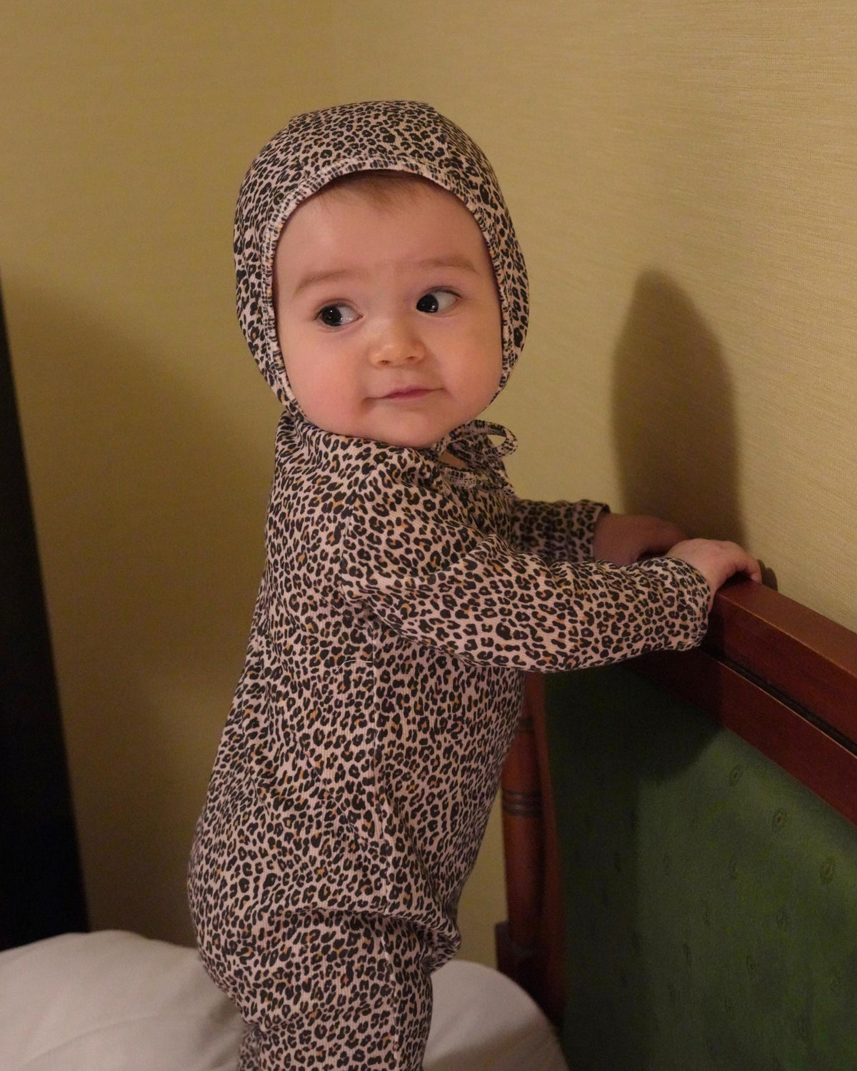 【POPUP先行/10.16 NEW】CAMILAPOLE LITTLE LEOPARD RIB COVERALL