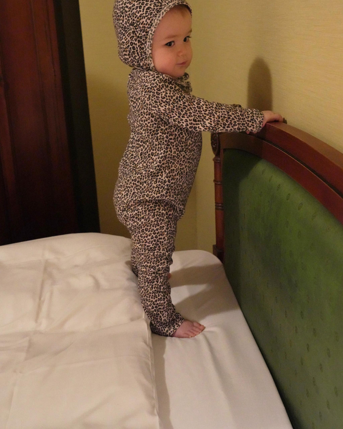 【POPUP先行/10.16 NEW】CAMILAPOLE LITTLE LEOPARD RIB COVERALL